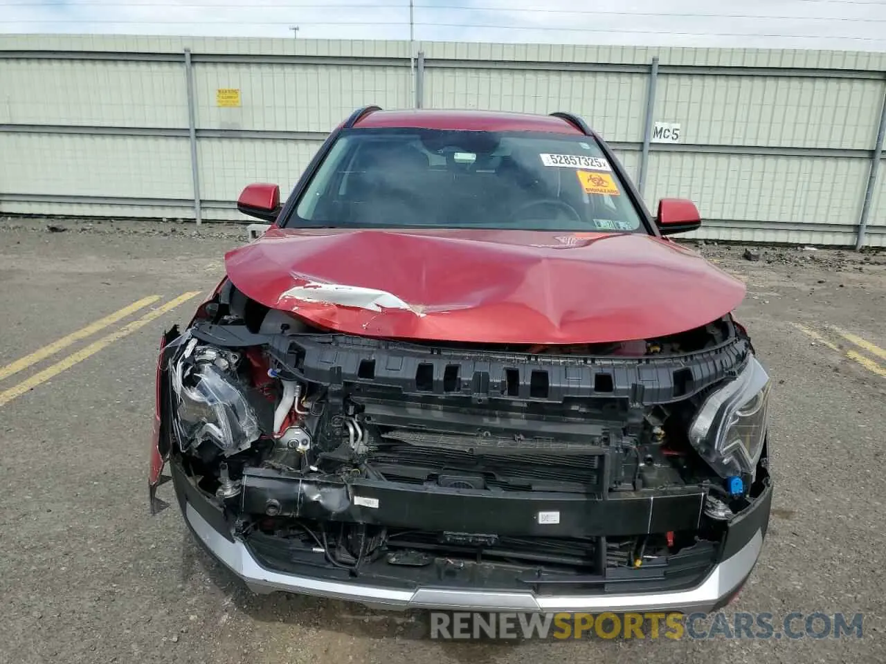 5 Photograph of a damaged car KNDCR3LEXP5080545 KIA NIRO 2023