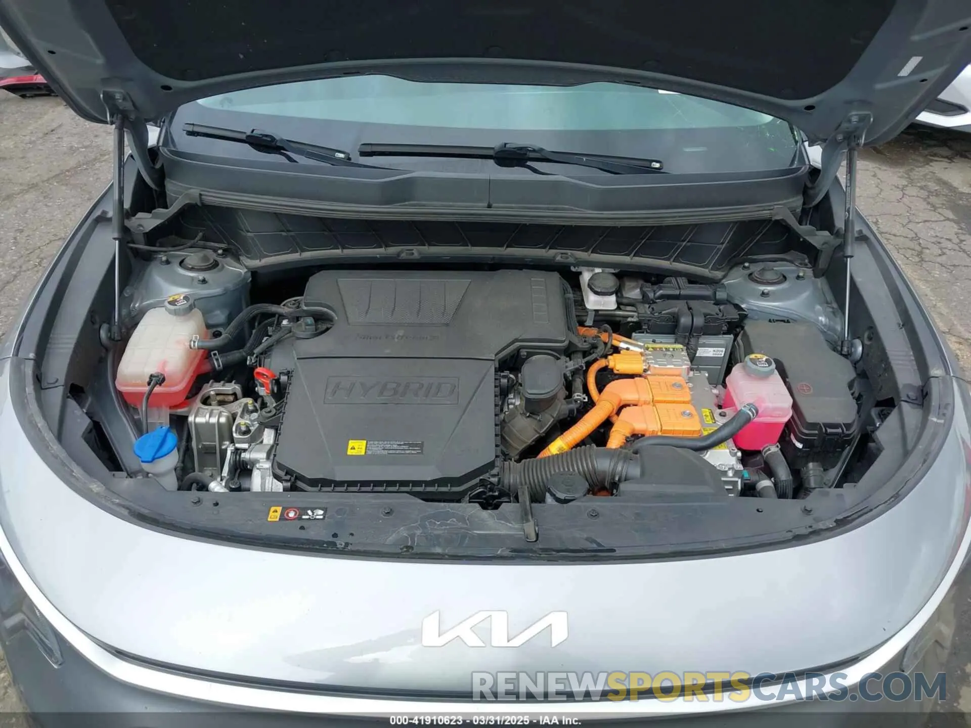 10 Photograph of a damaged car KNDCR3LEXP5083347 KIA NIRO 2023
