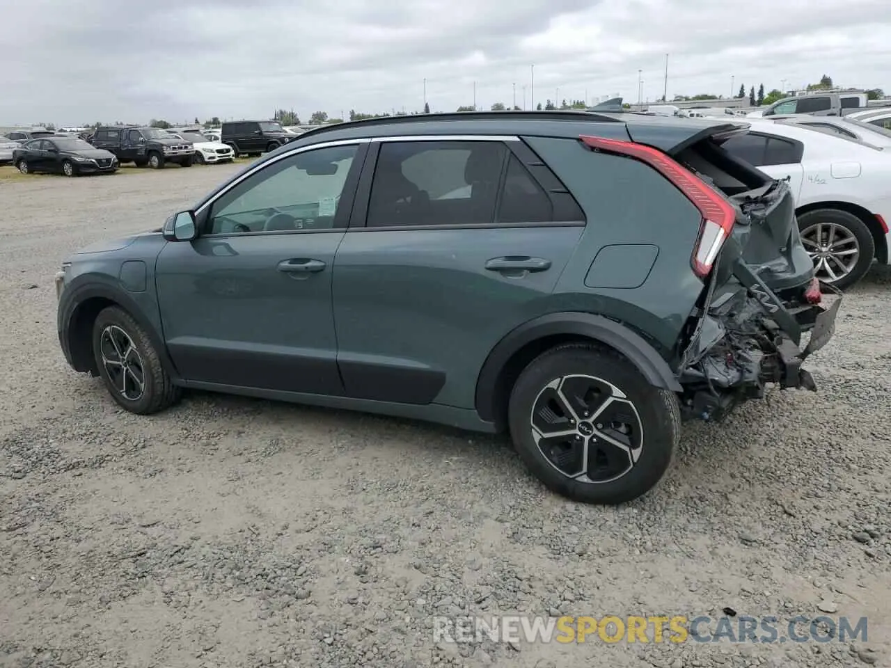 2 Photograph of a damaged car KNDCS3LF1P5076266 KIA NIRO 2023