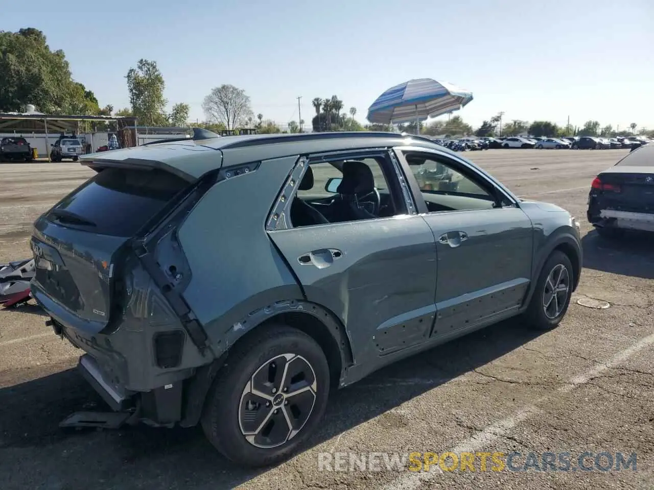 3 Photograph of a damaged car KNDCS3LF1P5115146 KIA NIRO 2023