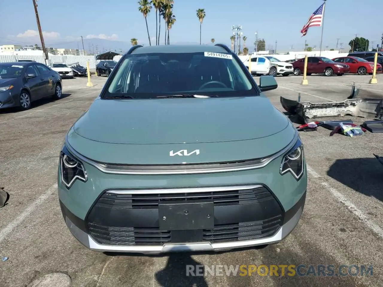 5 Photograph of a damaged car KNDCS3LF1P5115146 KIA NIRO 2023