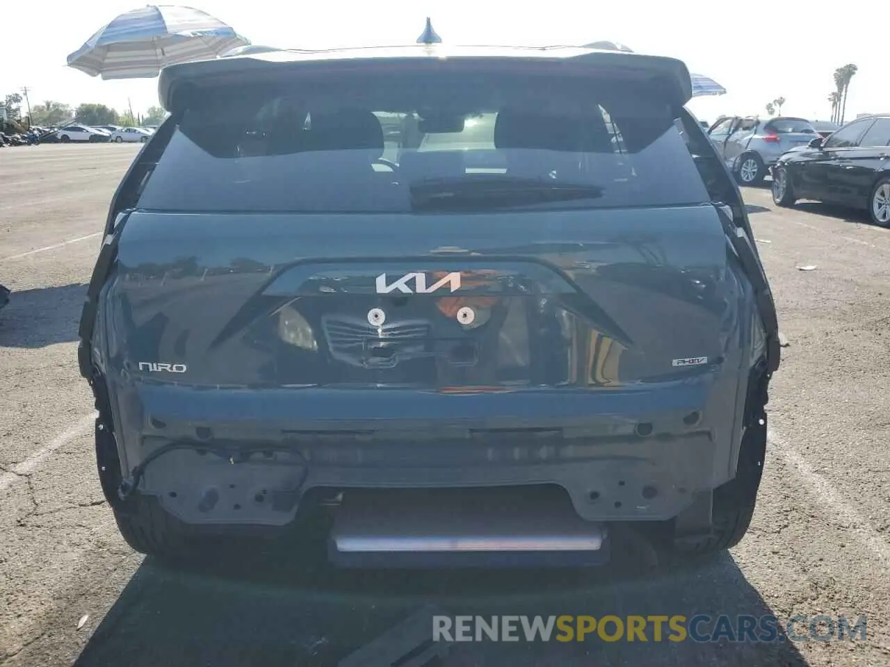 6 Photograph of a damaged car KNDCS3LF1P5115146 KIA NIRO 2023