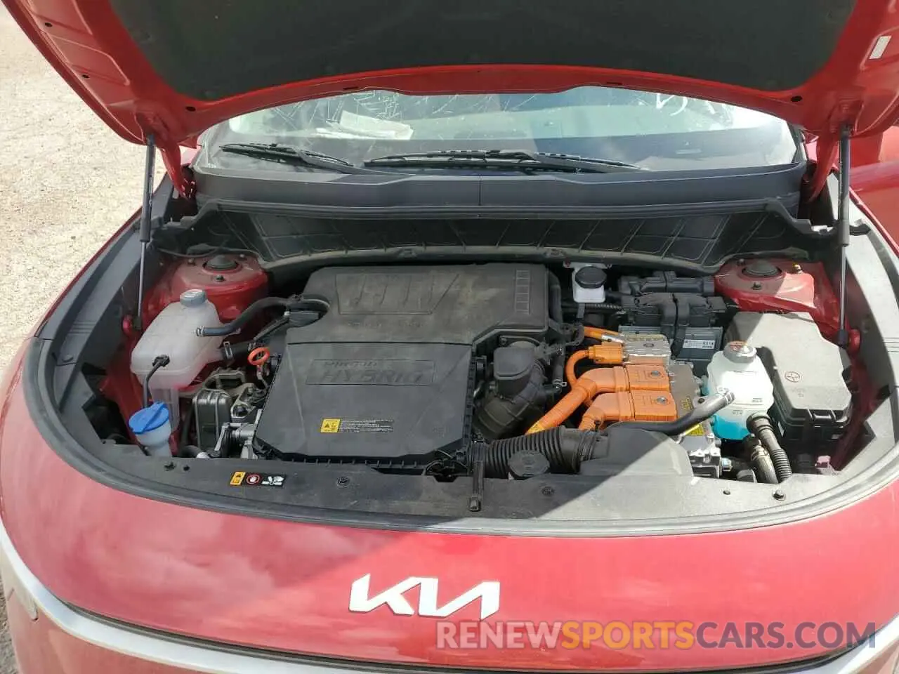 12 Photograph of a damaged car KNDCS3LF3P5074910 KIA NIRO 2023