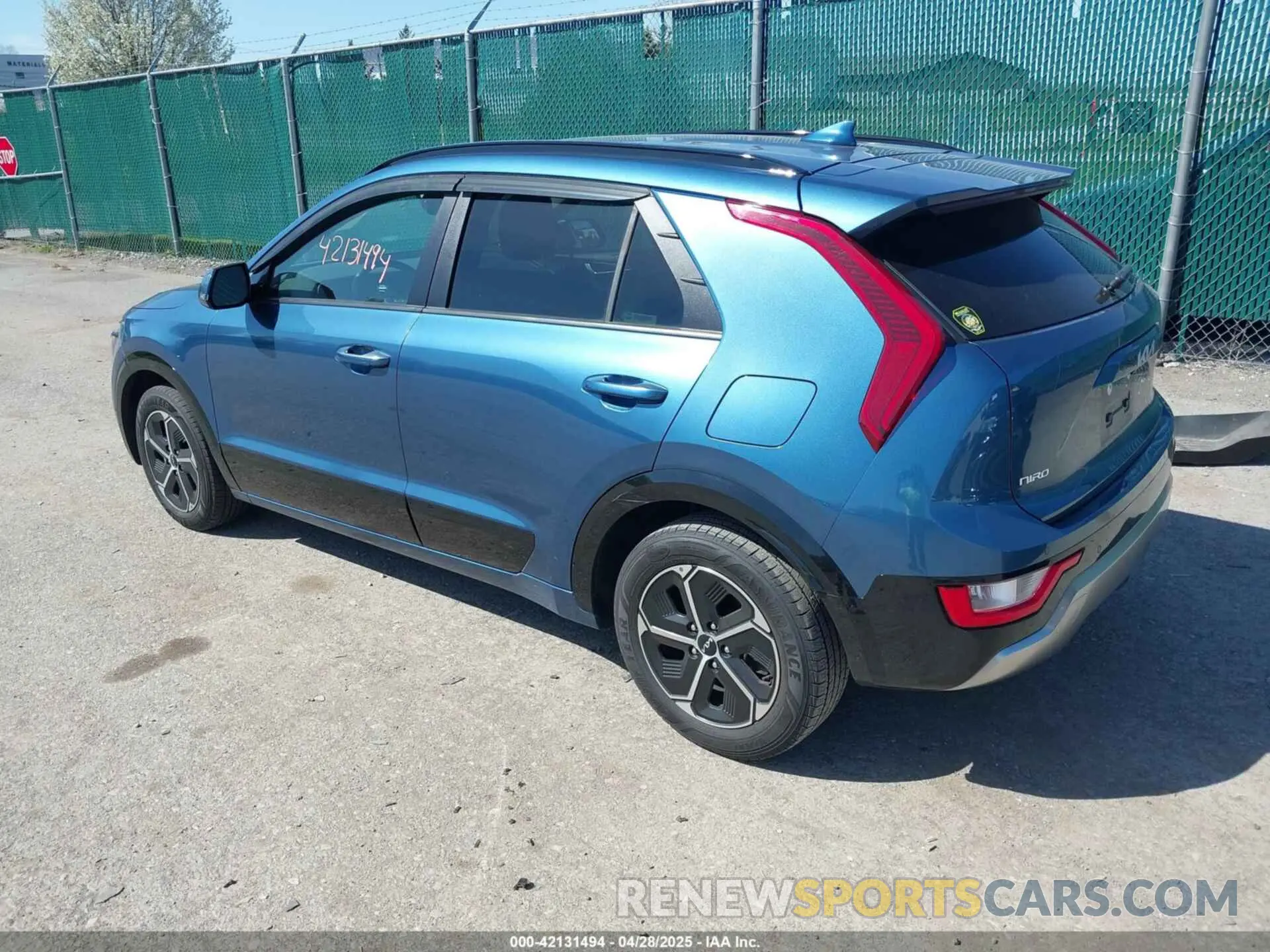 3 Photograph of a damaged car KNDCT3LE0P5061245 KIA NIRO 2023