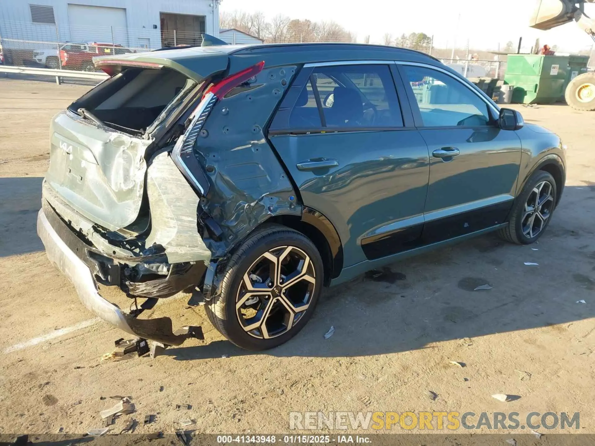 4 Photograph of a damaged car KNDCT3LE2P5039313 KIA NIRO 2023
