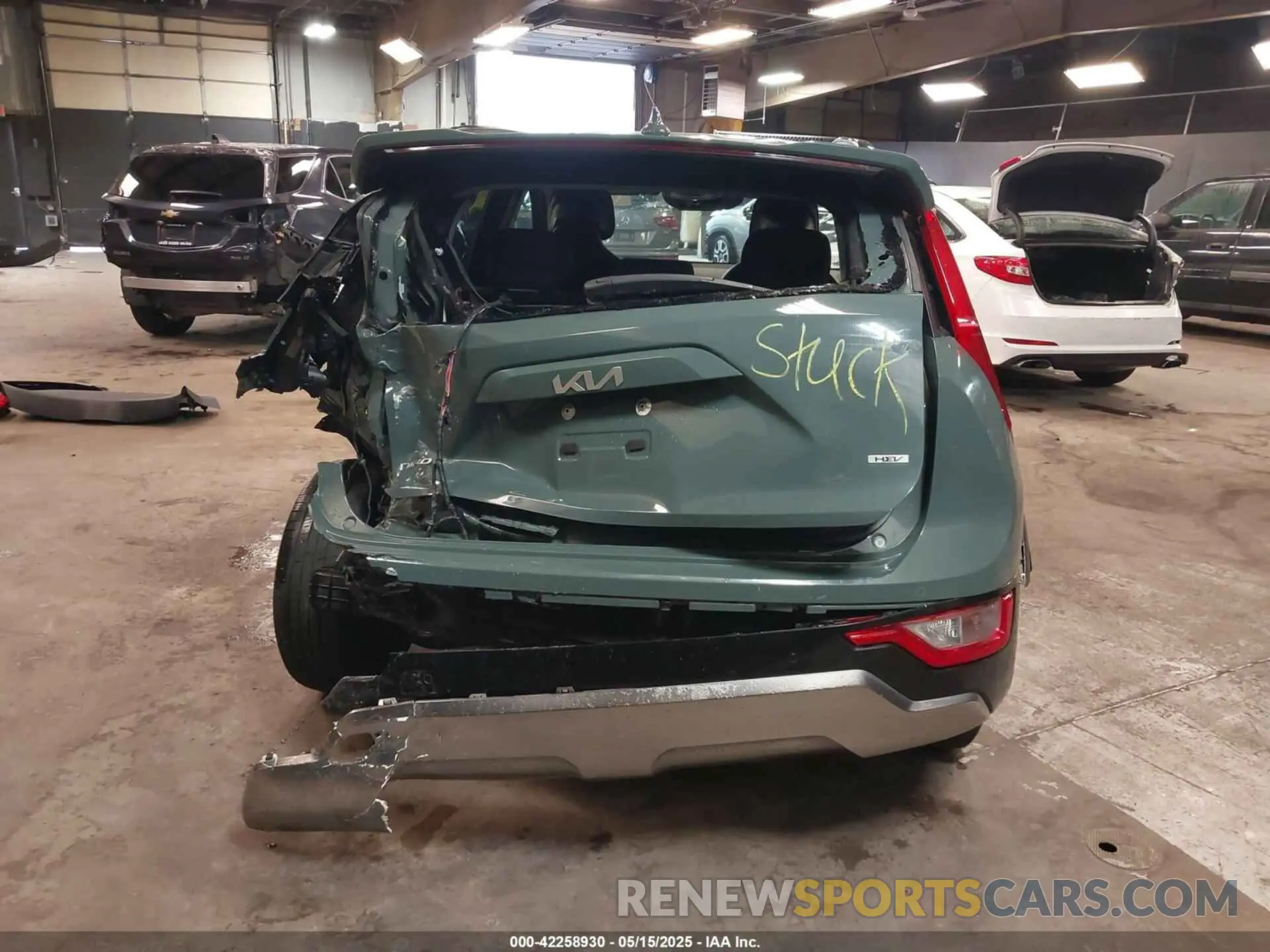16 Photograph of a damaged car KNDCT3LE9P5045660 KIA NIRO 2023