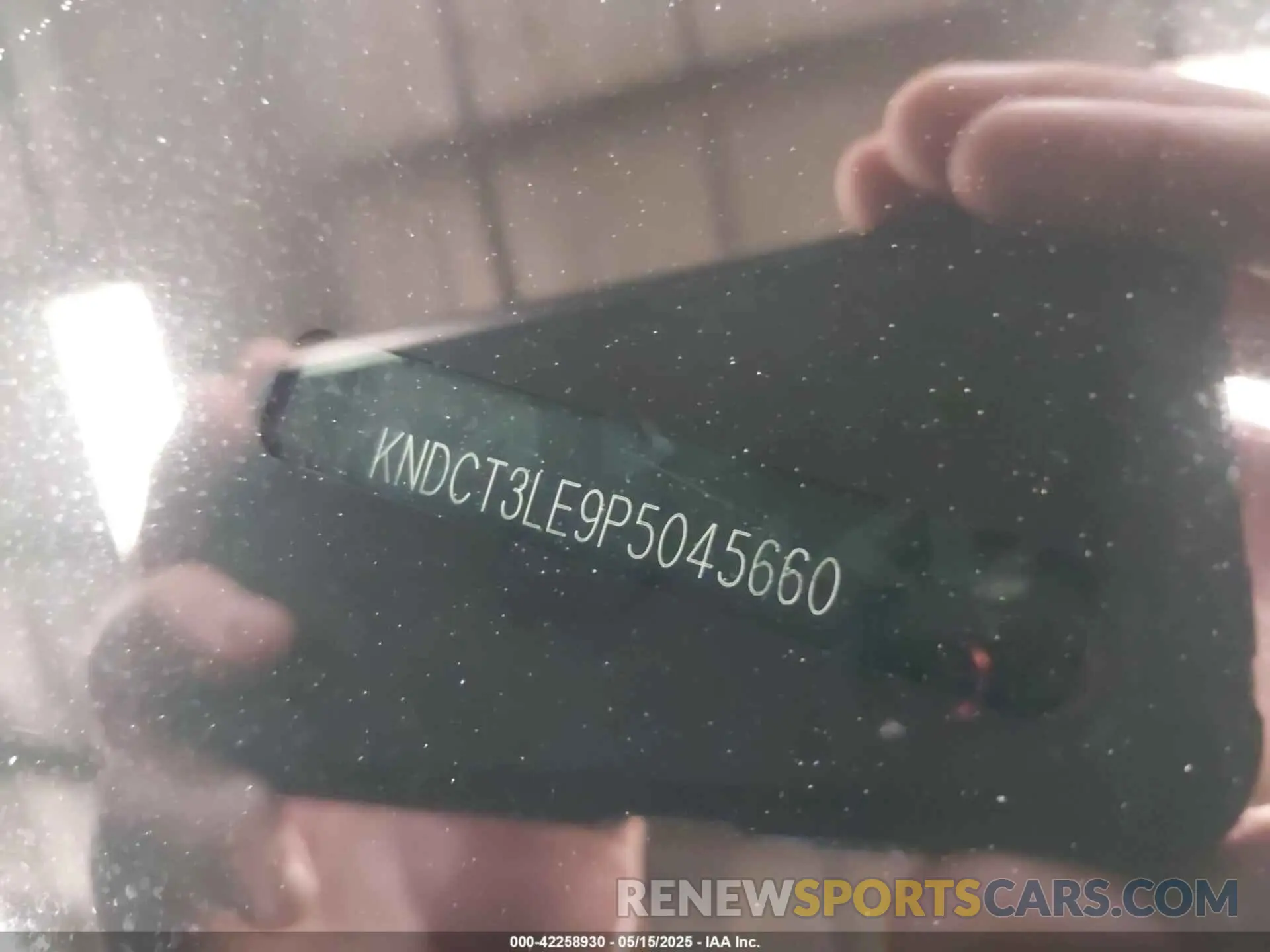 17 Photograph of a damaged car KNDCT3LE9P5045660 KIA NIRO 2023