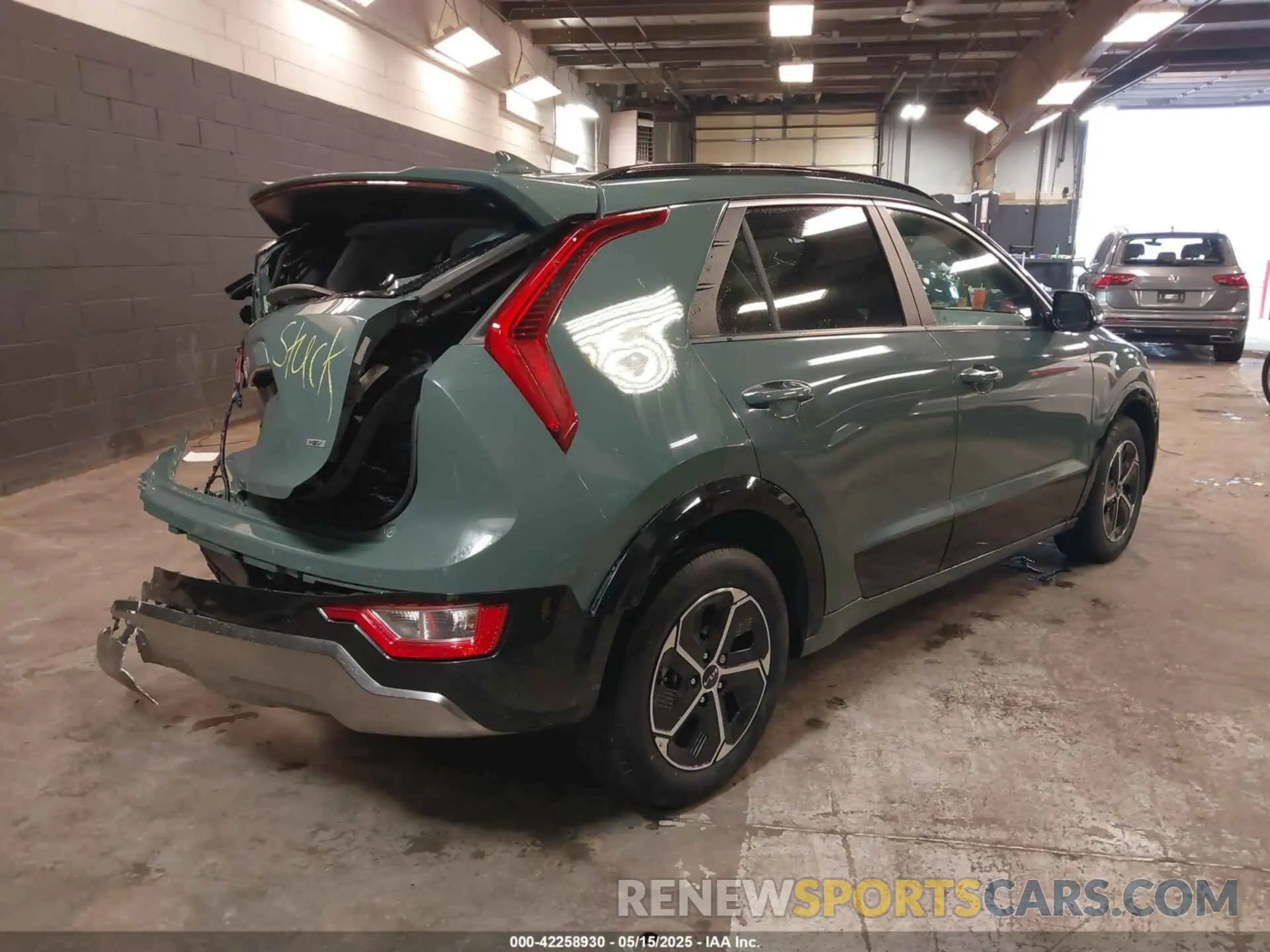 4 Photograph of a damaged car KNDCT3LE9P5045660 KIA NIRO 2023