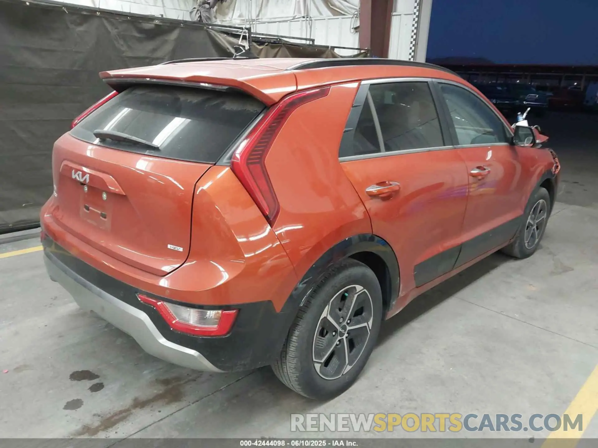 4 Photograph of a damaged car KNDCT3LE9P5059378 KIA NIRO 2023