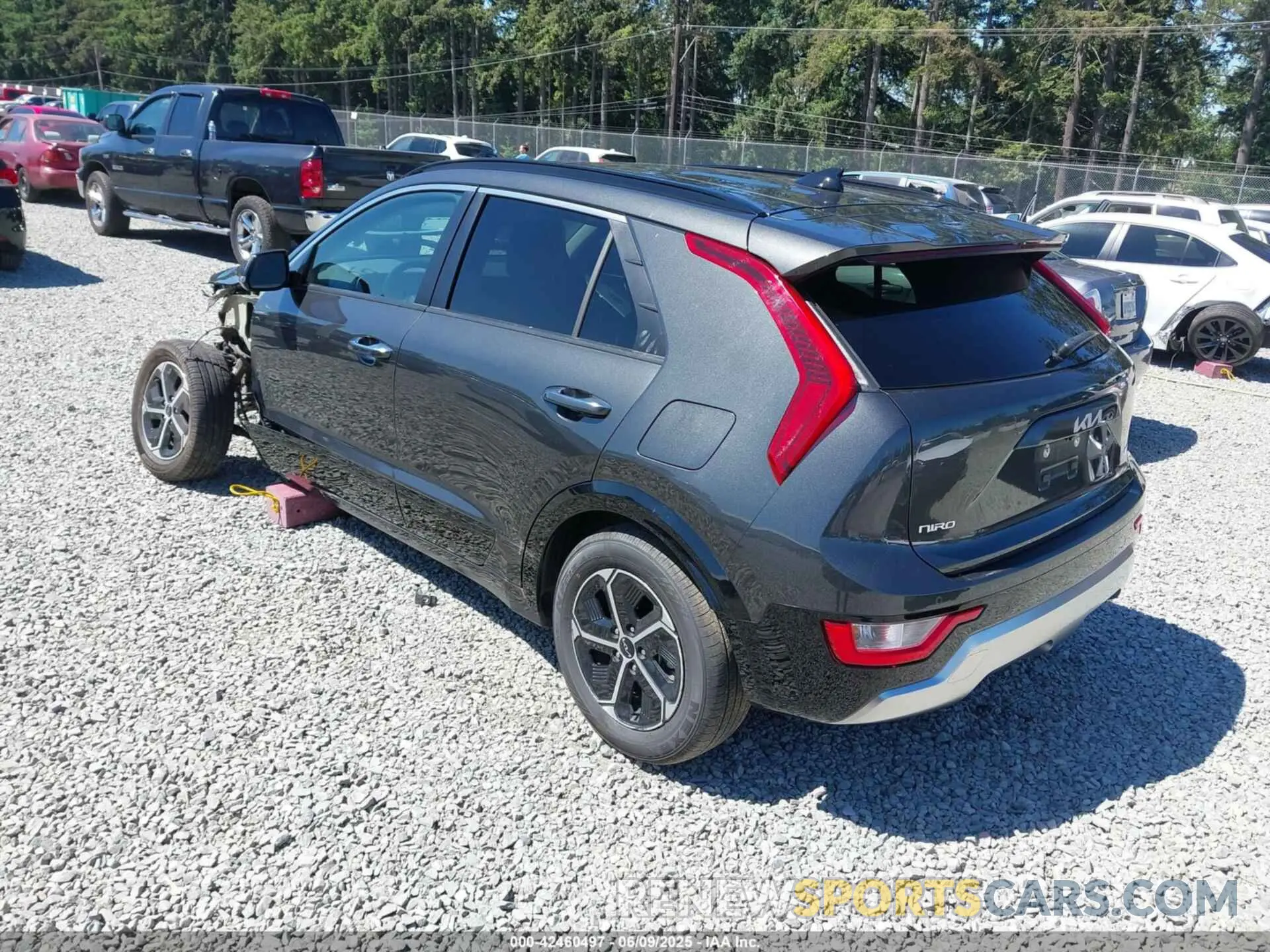 3 Photograph of a damaged car KNDCT3LEXP5084872 KIA NIRO 2023