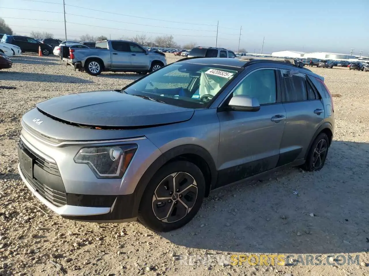 1 Photograph of a damaged car KNDCP3LE1R5178033 KIA NIRO 2024