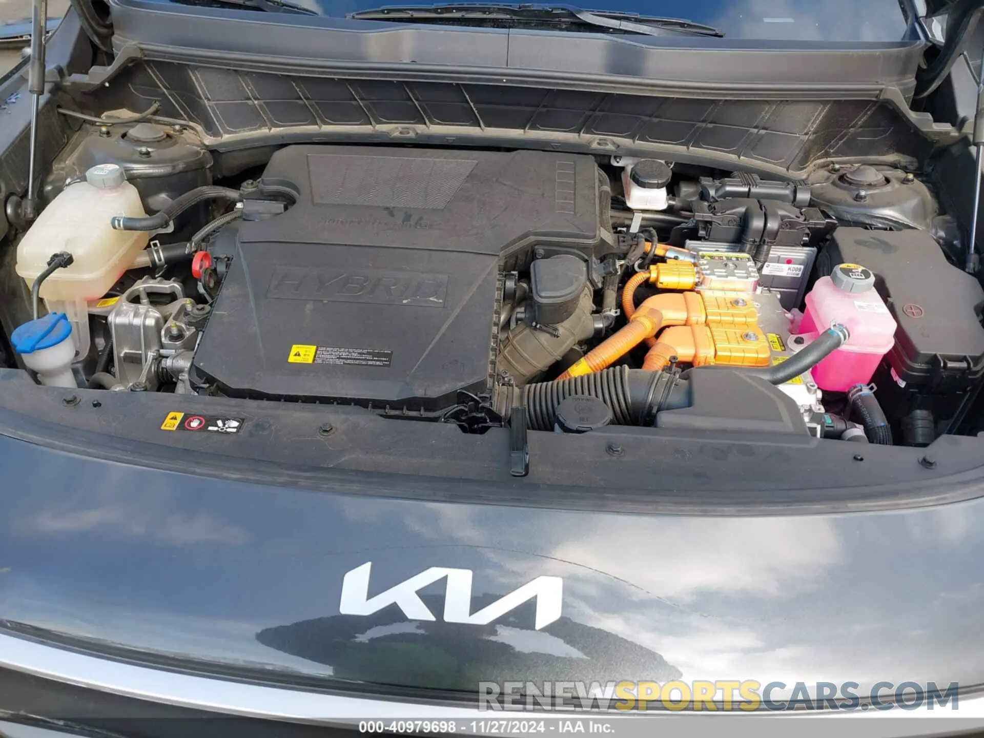 10 Photograph of a damaged car KNDCP3LE4R5121941 KIA NIRO 2024