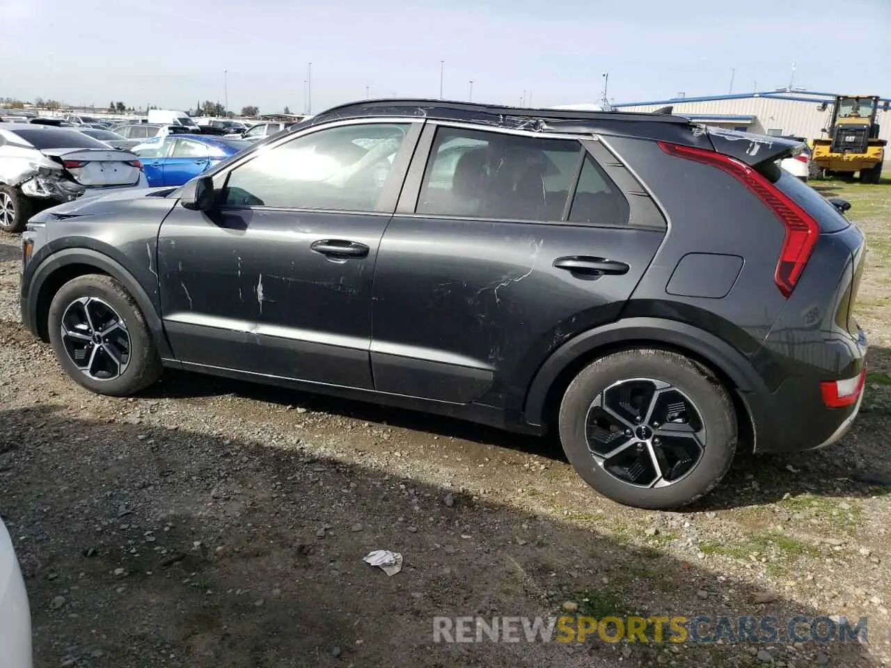 2 Photograph of a damaged car KNDCP3LE8R5179213 KIA NIRO 2024