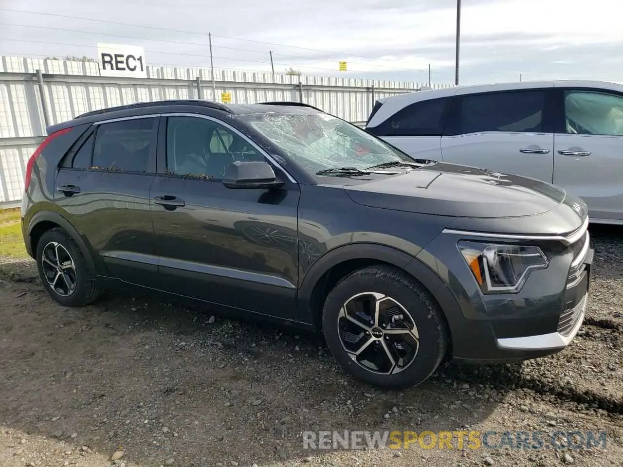 4 Photograph of a damaged car KNDCP3LE8R5179213 KIA NIRO 2024