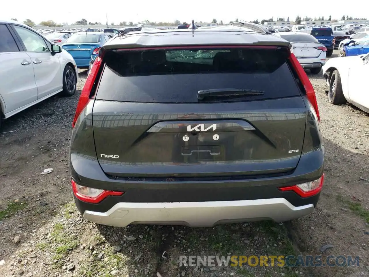 6 Photograph of a damaged car KNDCP3LE8R5179213 KIA NIRO 2024