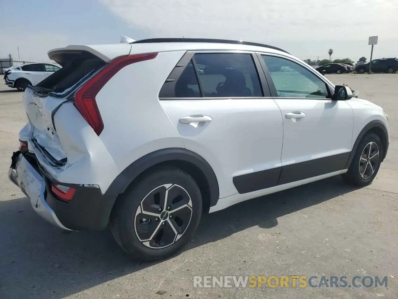 3 Photograph of a damaged car KNDCP3LEXR5184235 KIA NIRO 2024