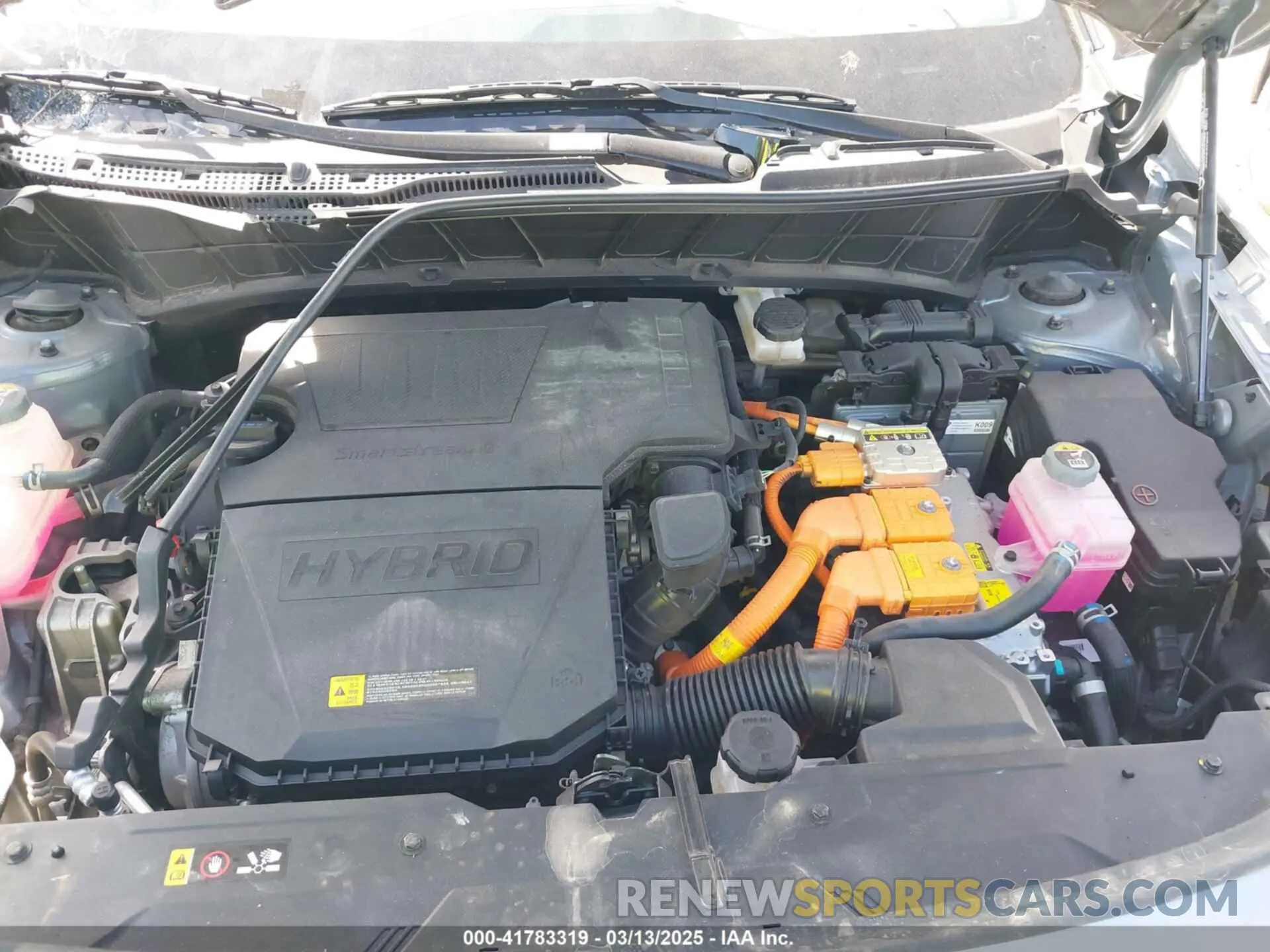 10 Photograph of a damaged car KNDCR3LE0R5142697 KIA NIRO 2024