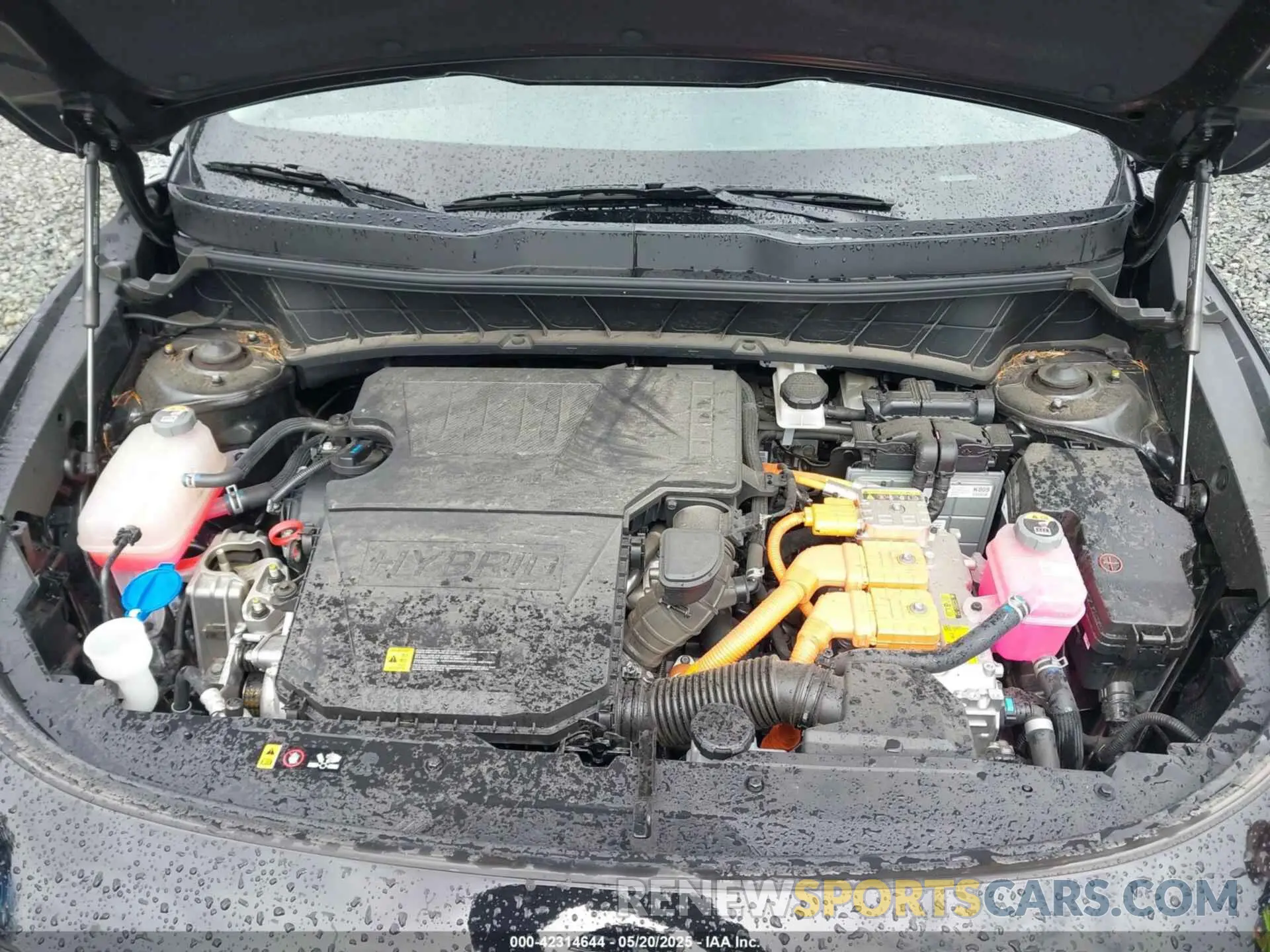 10 Photograph of a damaged car KNDCR3LE0R5144708 KIA NIRO 2024