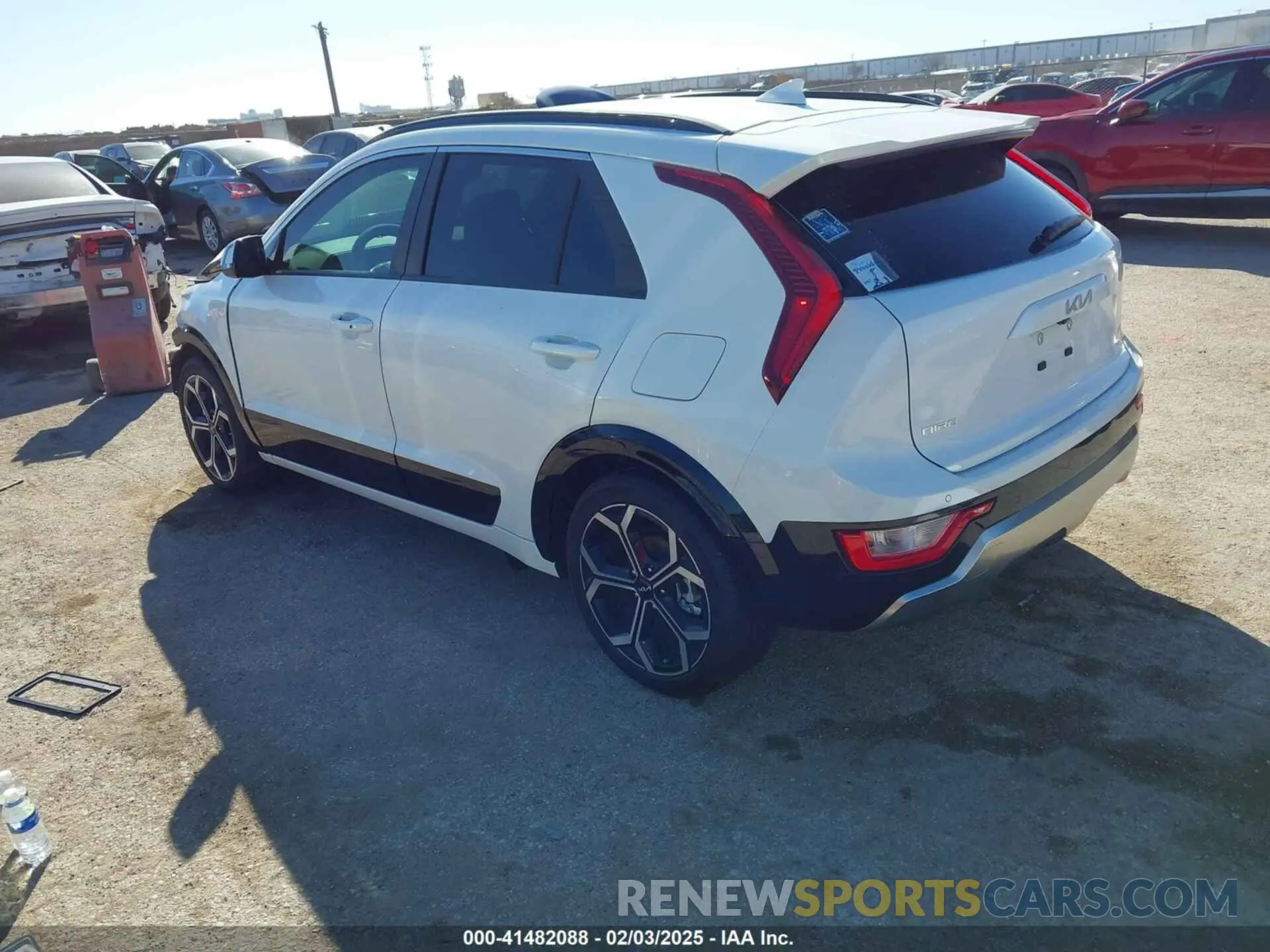 3 Photograph of a damaged car KNDCR3LE0R5146510 KIA NIRO 2024