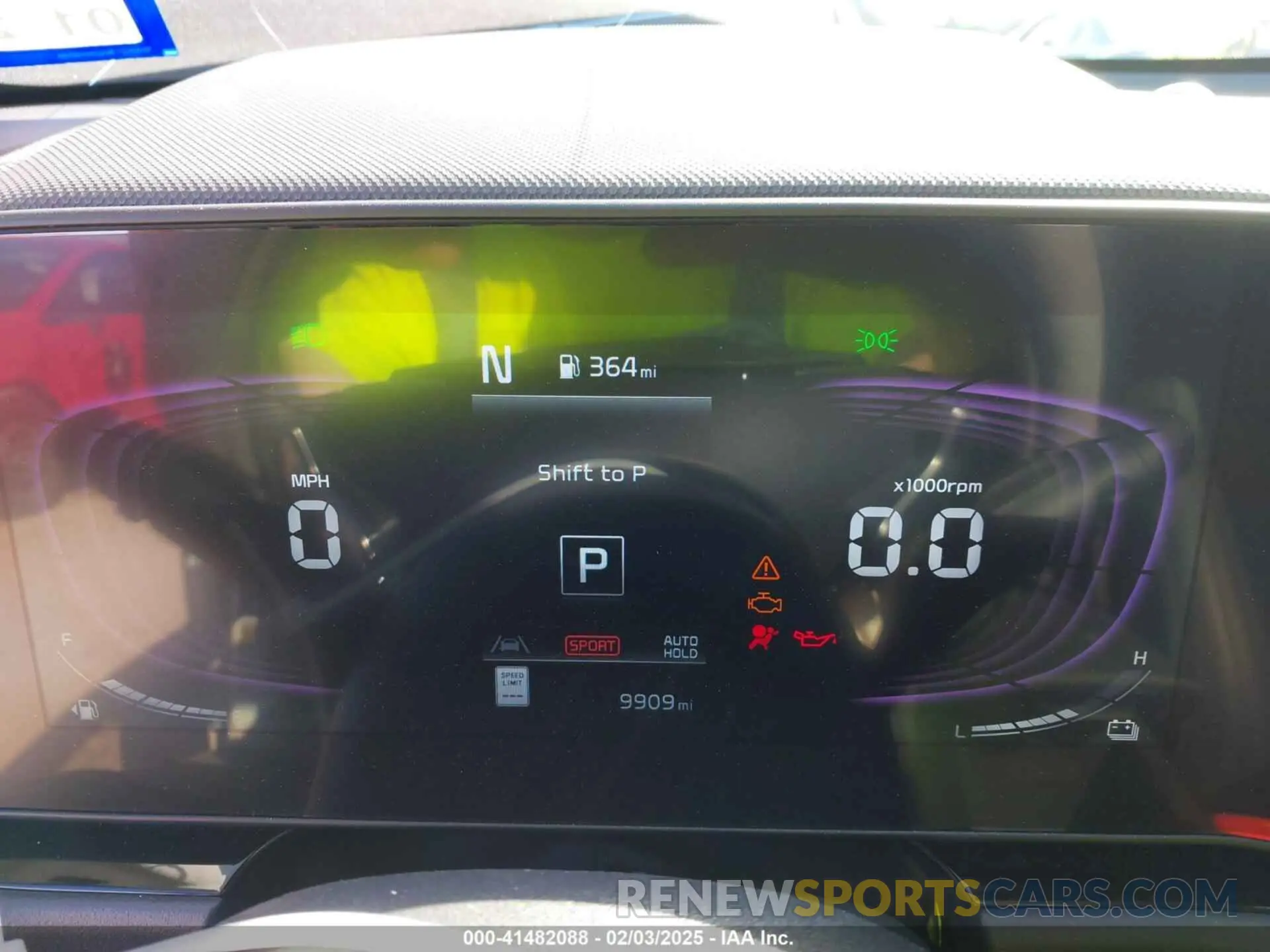 7 Photograph of a damaged car KNDCR3LE0R5146510 KIA NIRO 2024