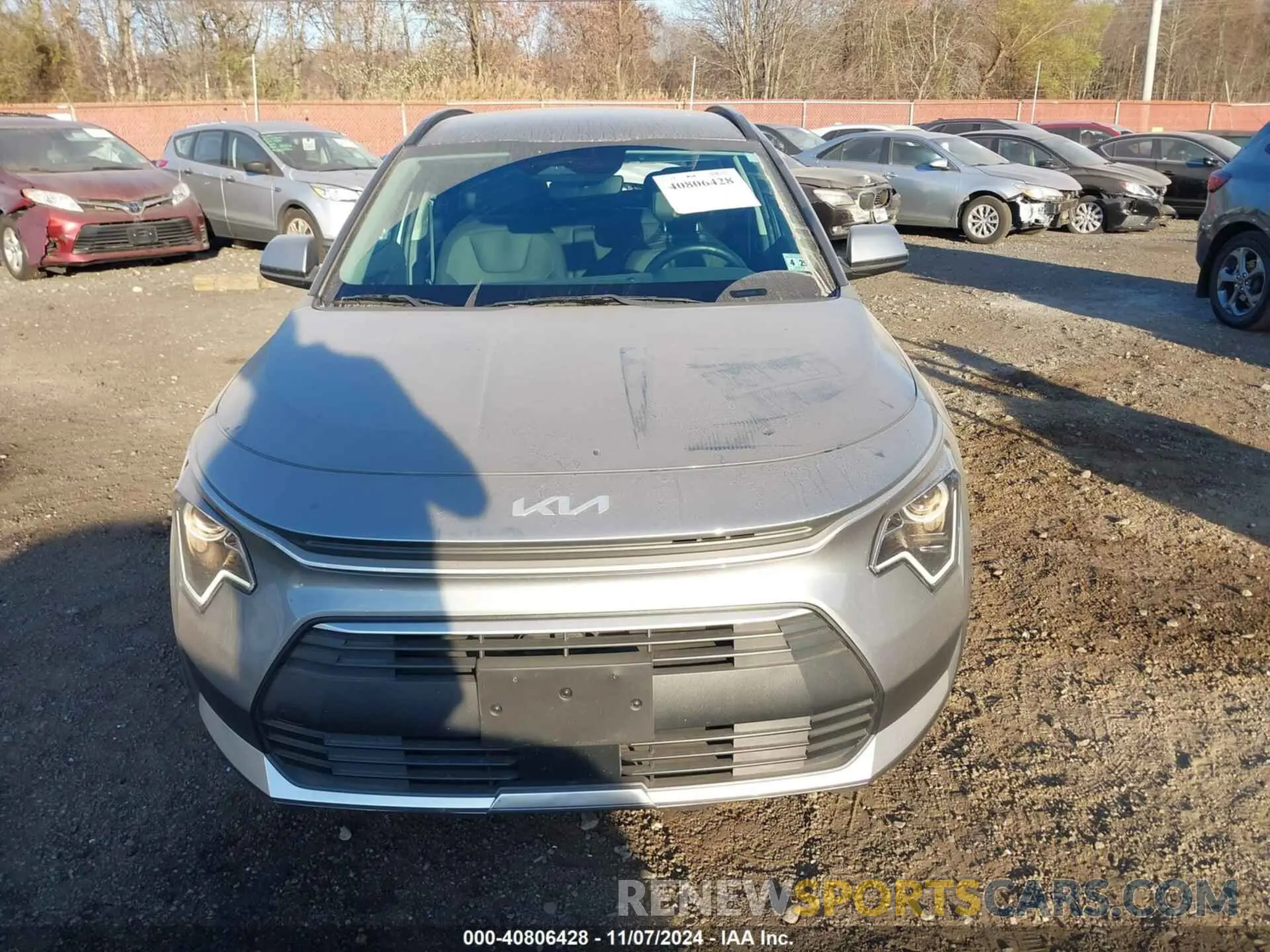 12 Photograph of a damaged car KNDCR3LE0R5167972 KIA NIRO 2024