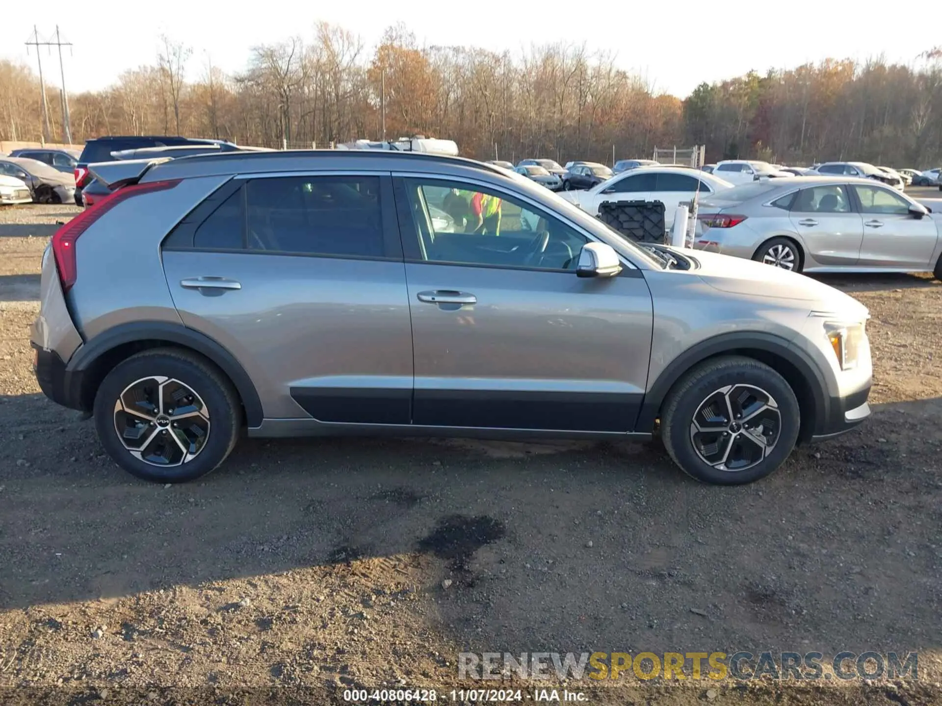 13 Photograph of a damaged car KNDCR3LE0R5167972 KIA NIRO 2024