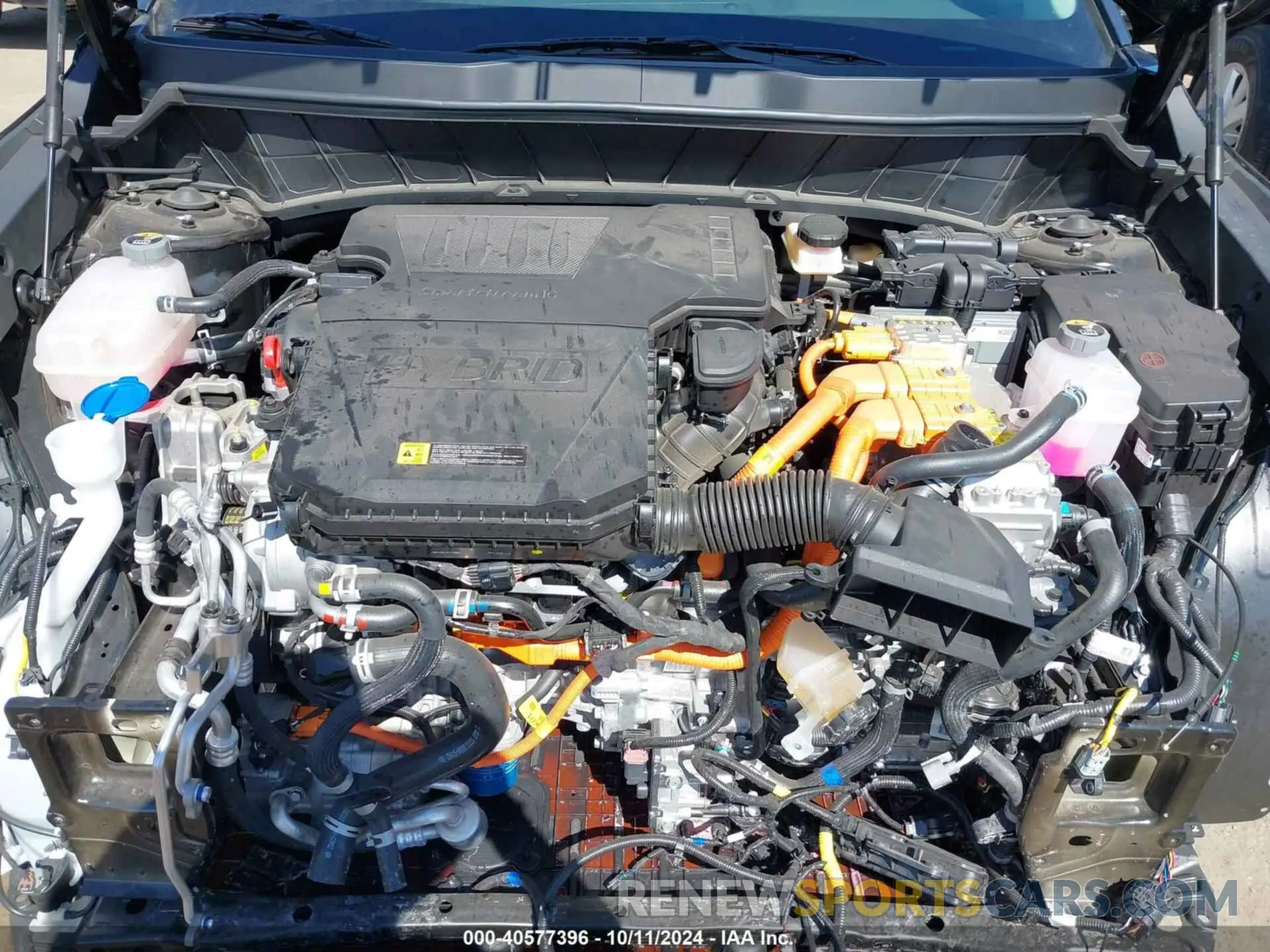 10 Photograph of a damaged car KNDCR3LE1R5166538 KIA NIRO 2024