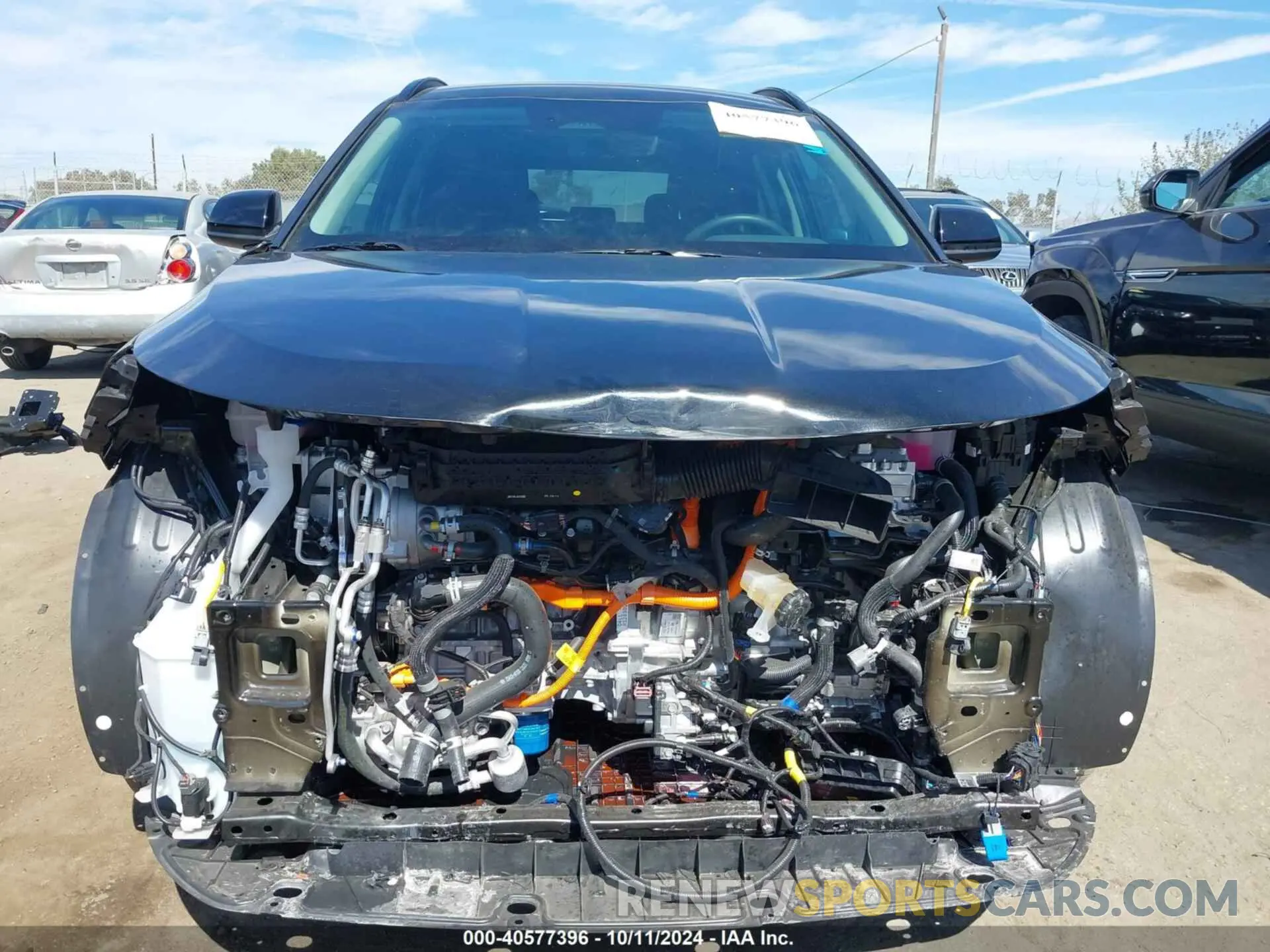 13 Photograph of a damaged car KNDCR3LE1R5166538 KIA NIRO 2024