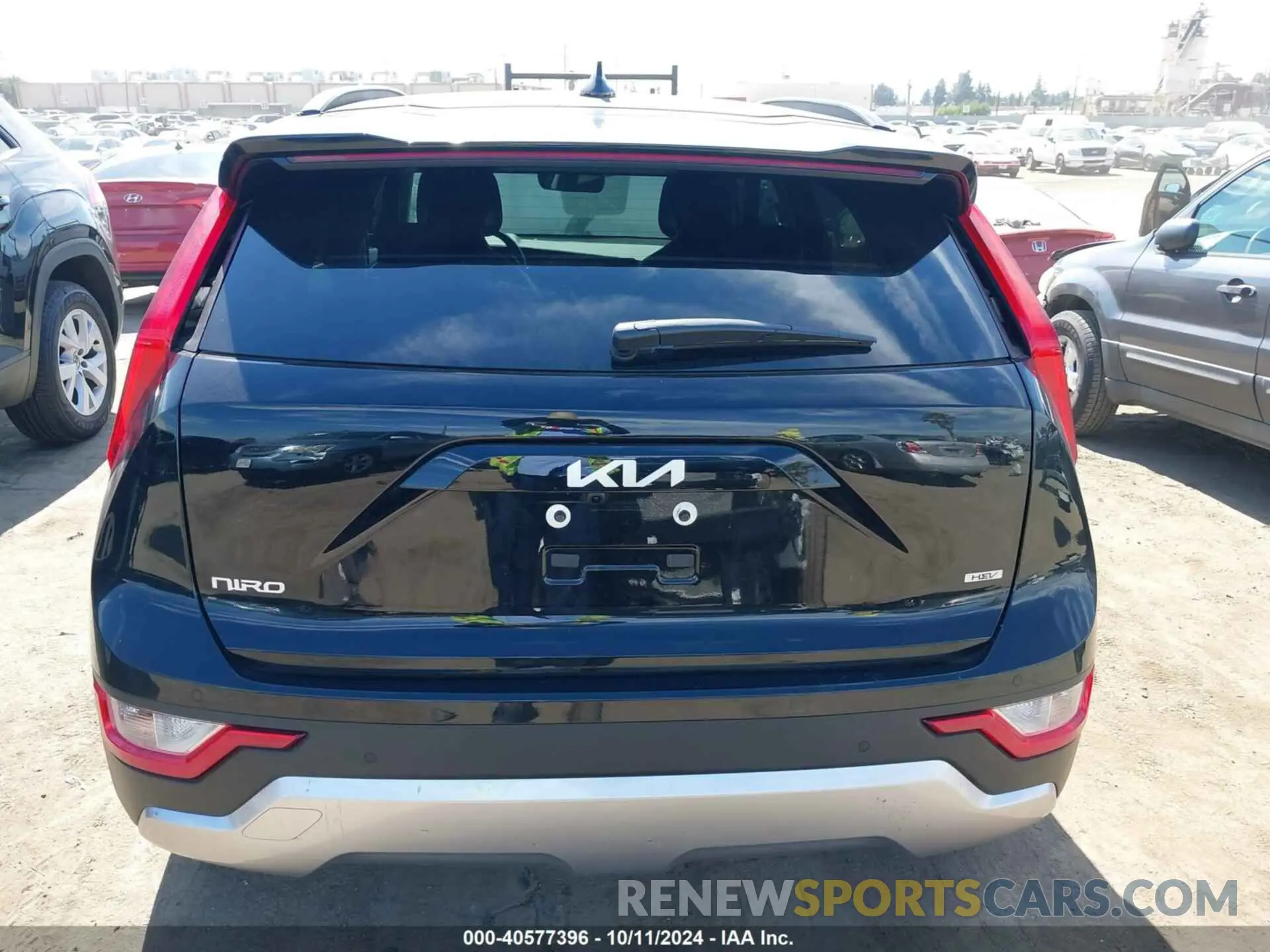 17 Photograph of a damaged car KNDCR3LE1R5166538 KIA NIRO 2024