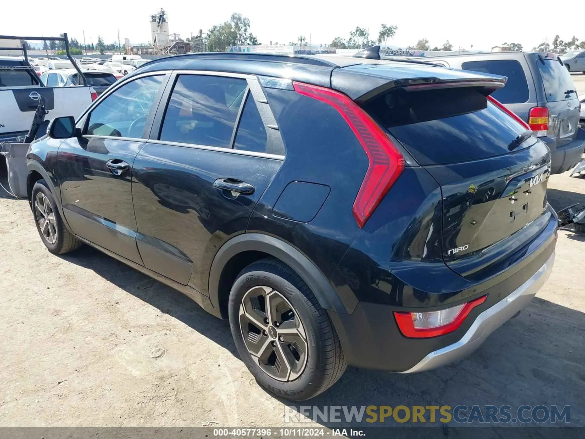 3 Photograph of a damaged car KNDCR3LE1R5166538 KIA NIRO 2024