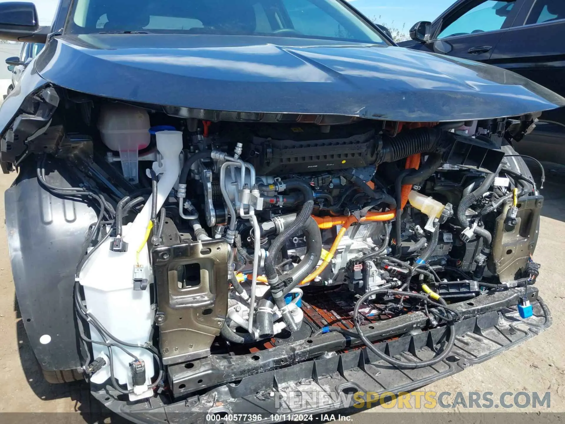 6 Photograph of a damaged car KNDCR3LE1R5166538 KIA NIRO 2024