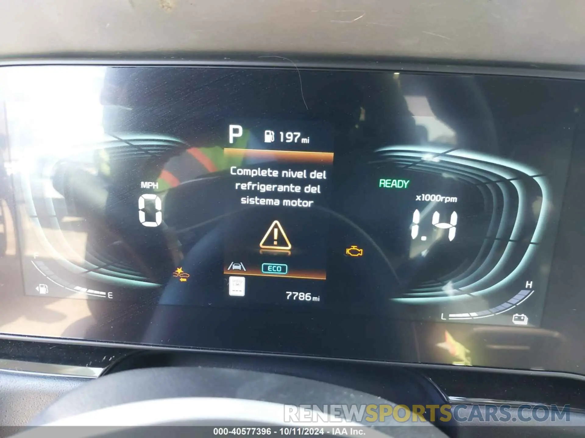 7 Photograph of a damaged car KNDCR3LE1R5166538 KIA NIRO 2024