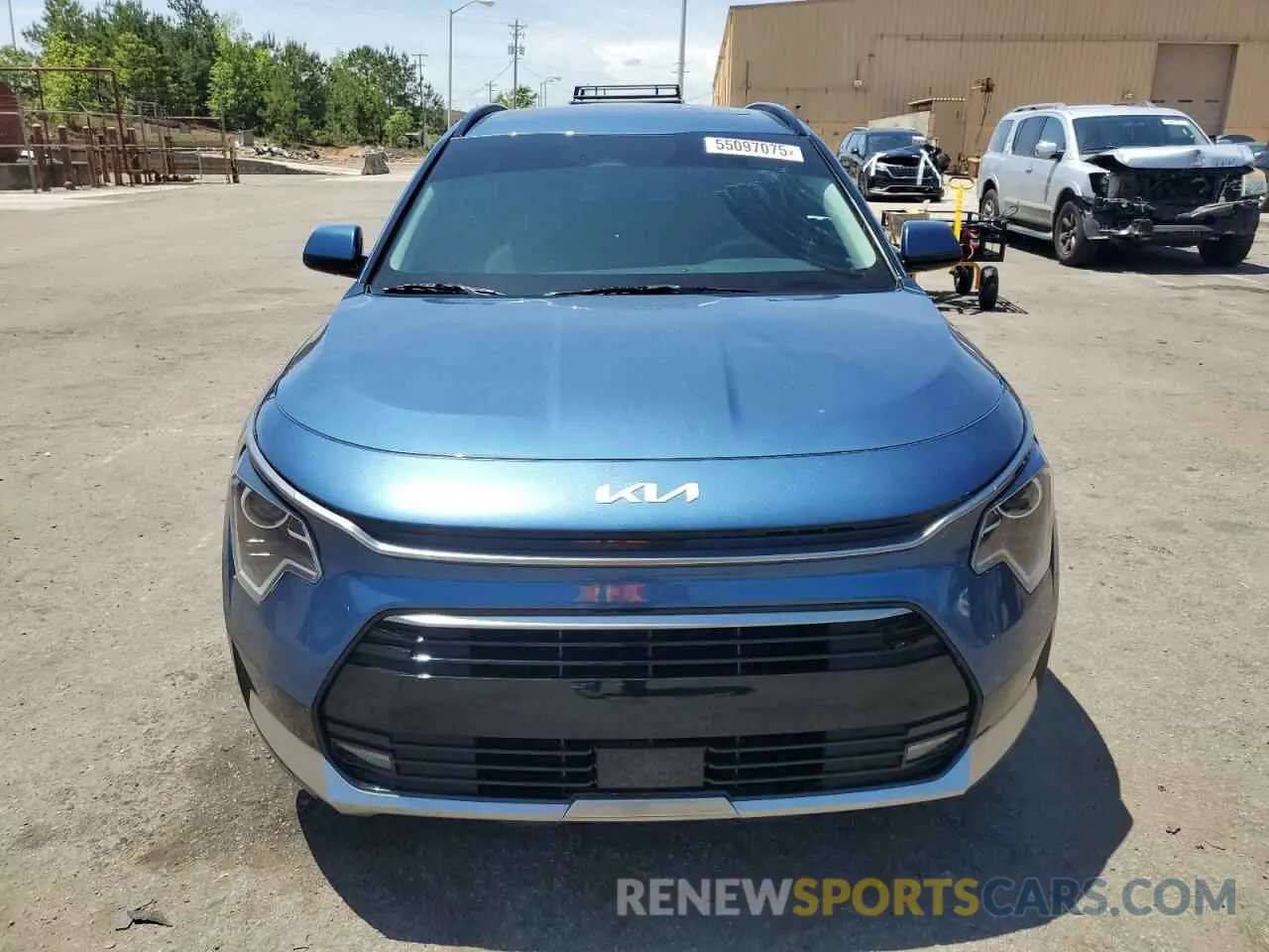 5 Photograph of a damaged car KNDCR3LE2R5122080 KIA NIRO 2024