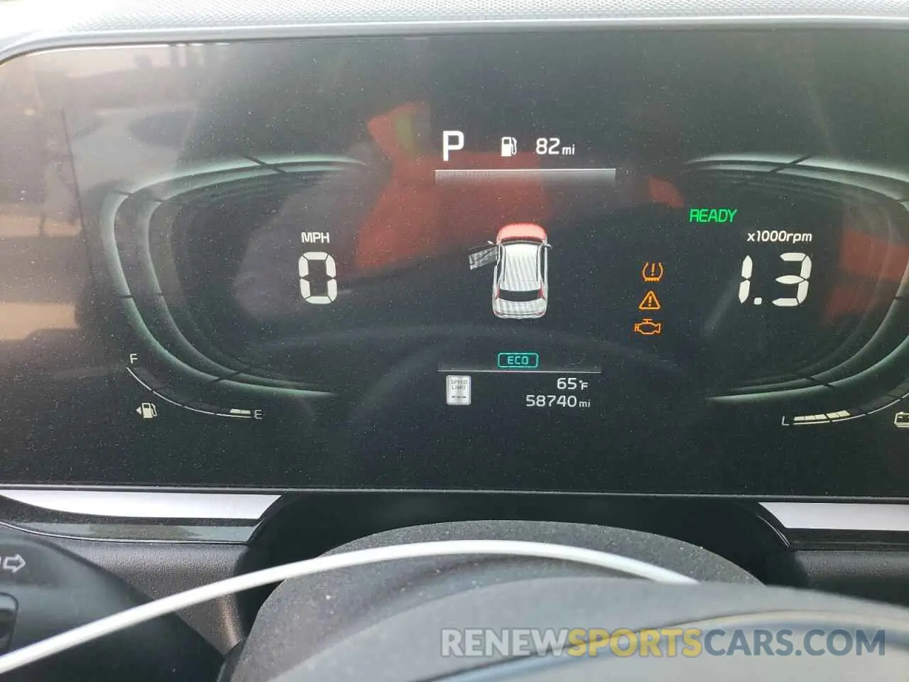 9 Photograph of a damaged car KNDCR3LE2R5138683 KIA NIRO 2024