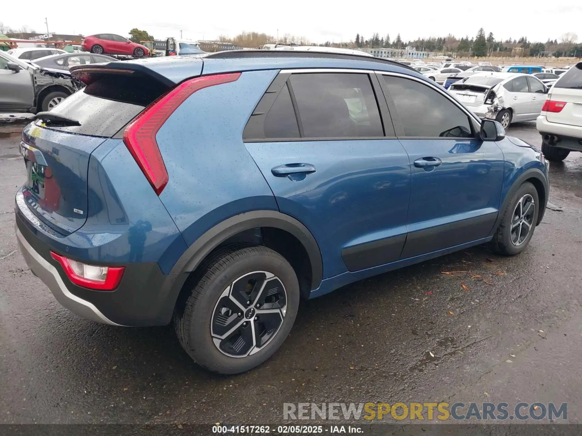 4 Photograph of a damaged car KNDCR3LE2R5189956 KIA NIRO 2024