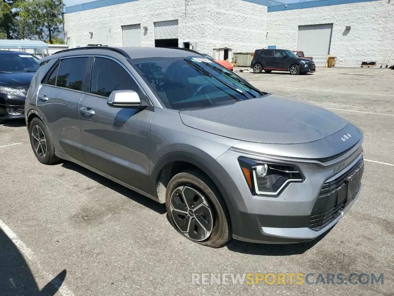 4 Photograph of a damaged car KNDCR3LE3R5125358 KIA NIRO 2024