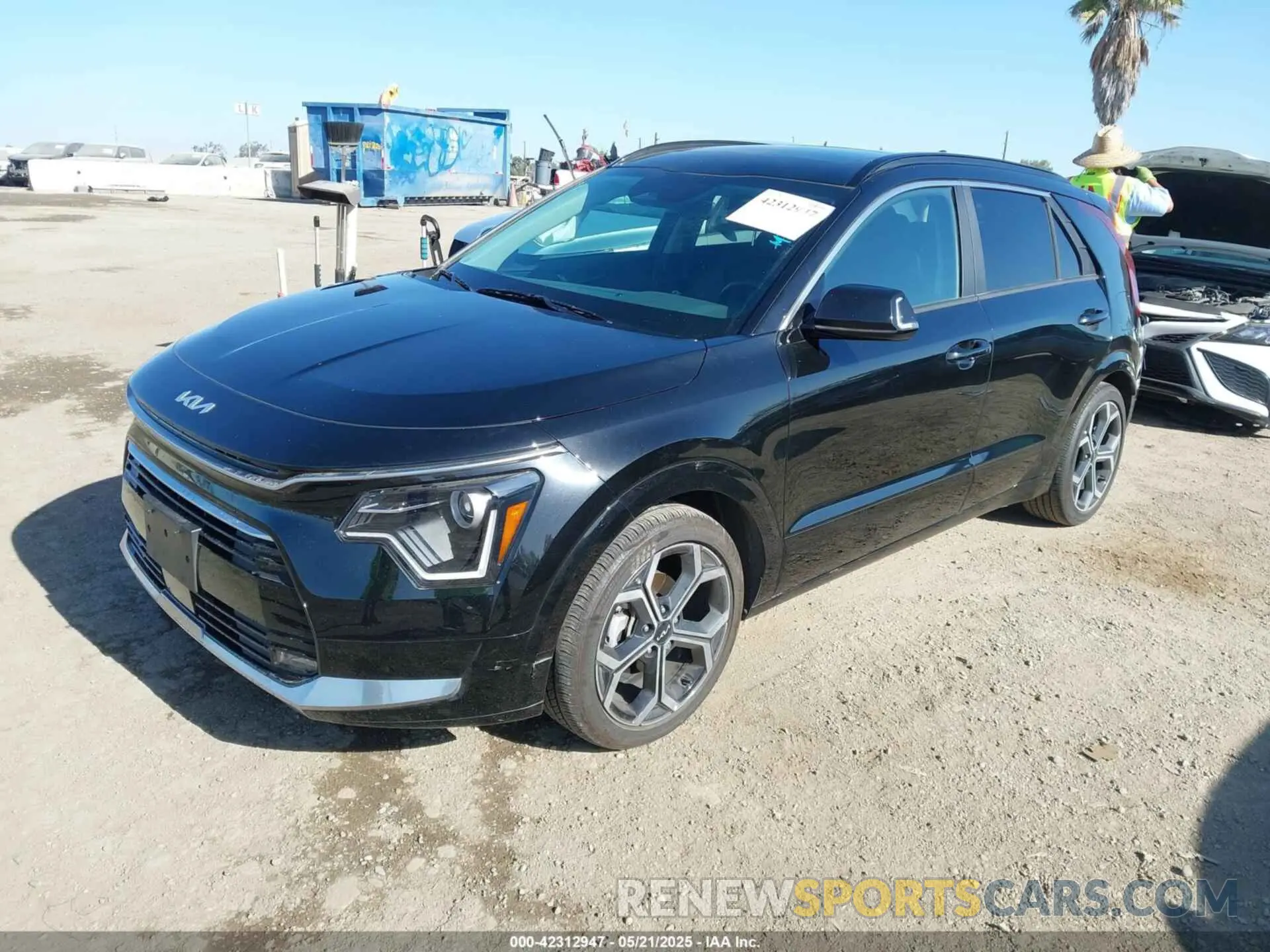 2 Photograph of a damaged car KNDCR3LE3R5152124 KIA NIRO 2024