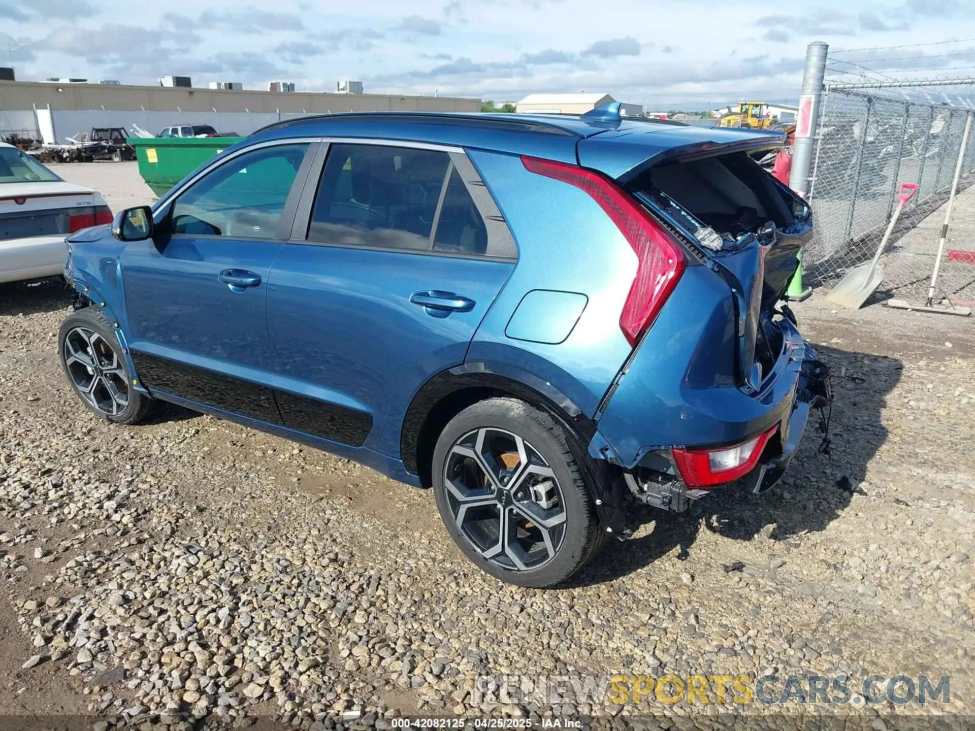 3 Photograph of a damaged car KNDCR3LE4R5144596 KIA NIRO 2024