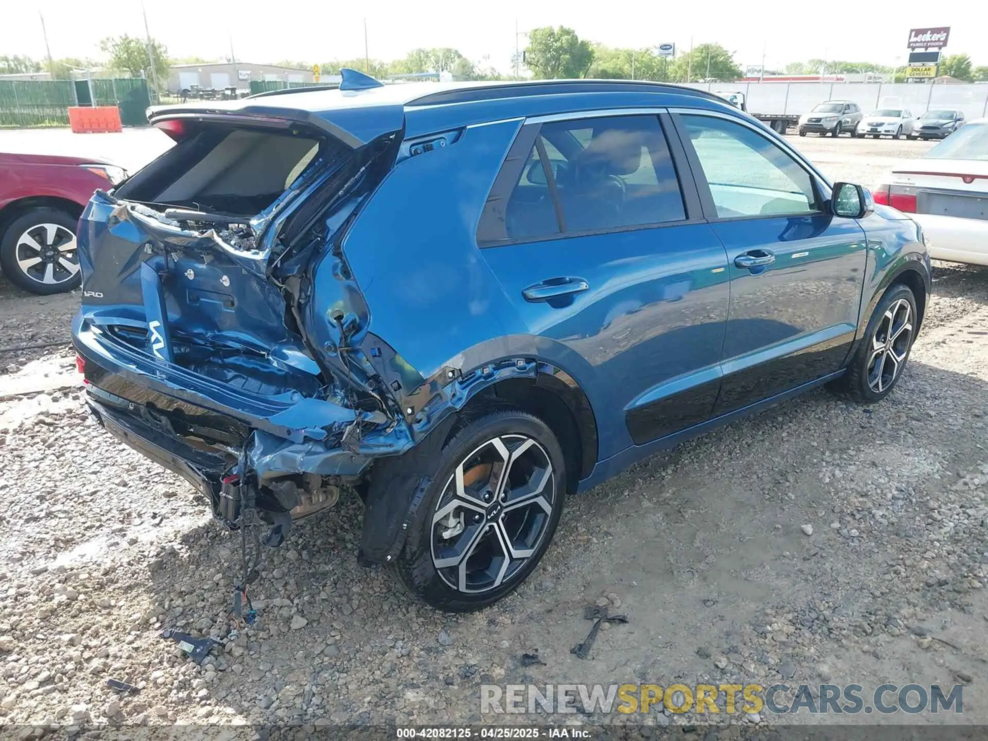 4 Photograph of a damaged car KNDCR3LE4R5144596 KIA NIRO 2024