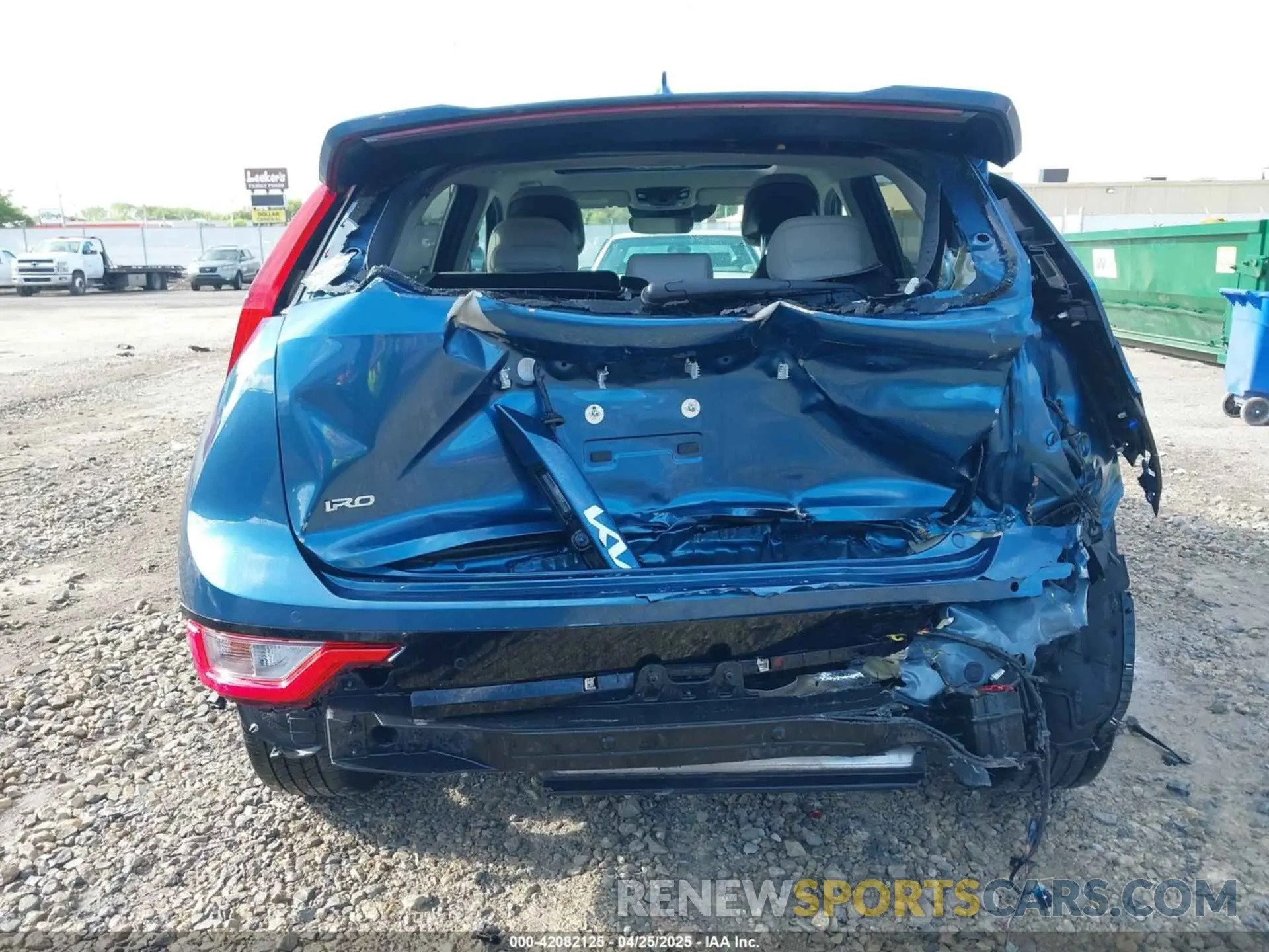 6 Photograph of a damaged car KNDCR3LE4R5144596 KIA NIRO 2024
