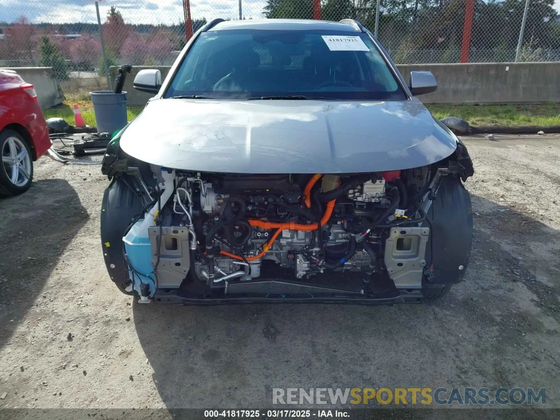6 Photograph of a damaged car KNDCR3LE4R5148891 KIA NIRO 2024