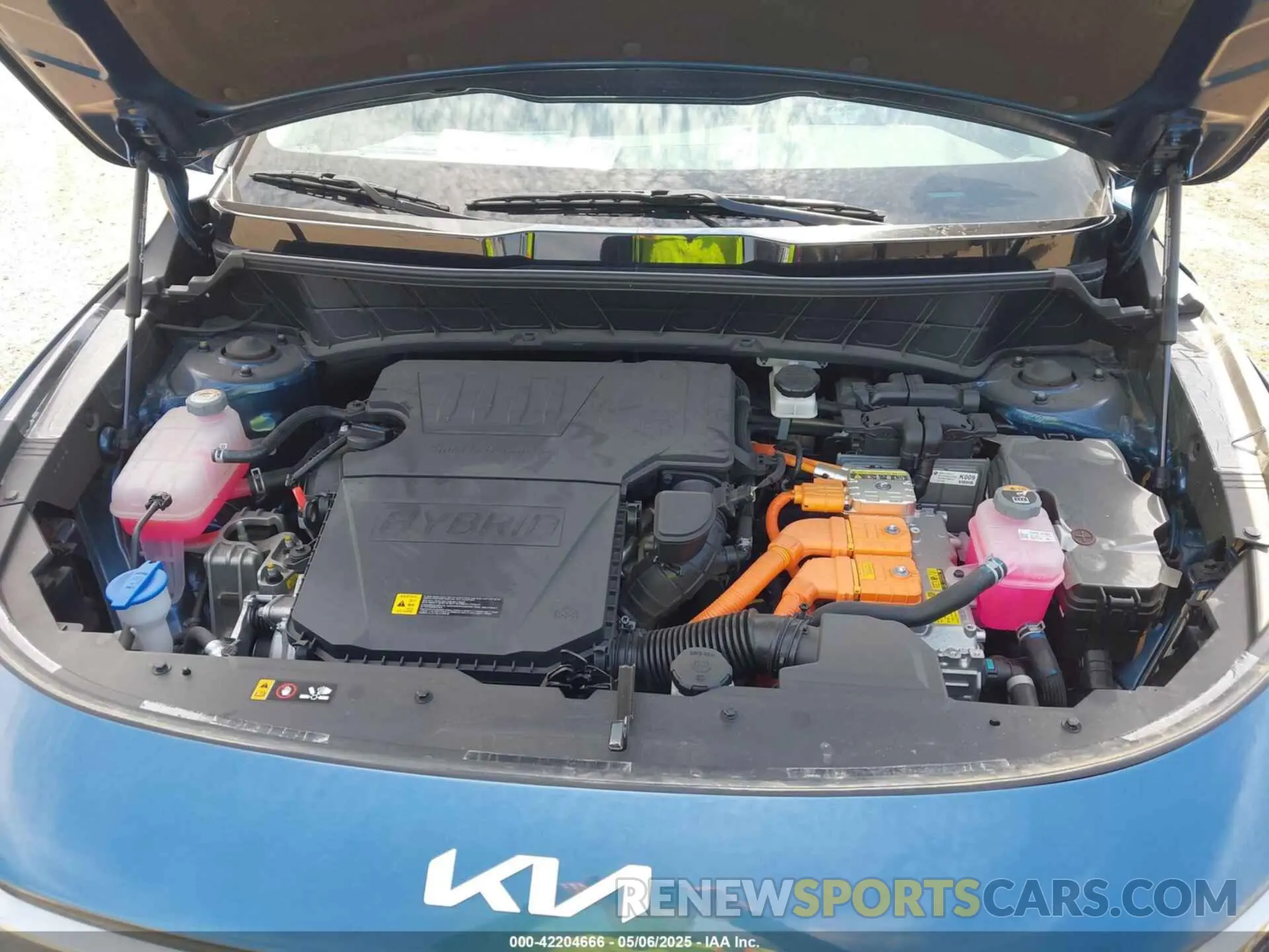 10 Photograph of a damaged car KNDCR3LE4R5149572 KIA NIRO 2024