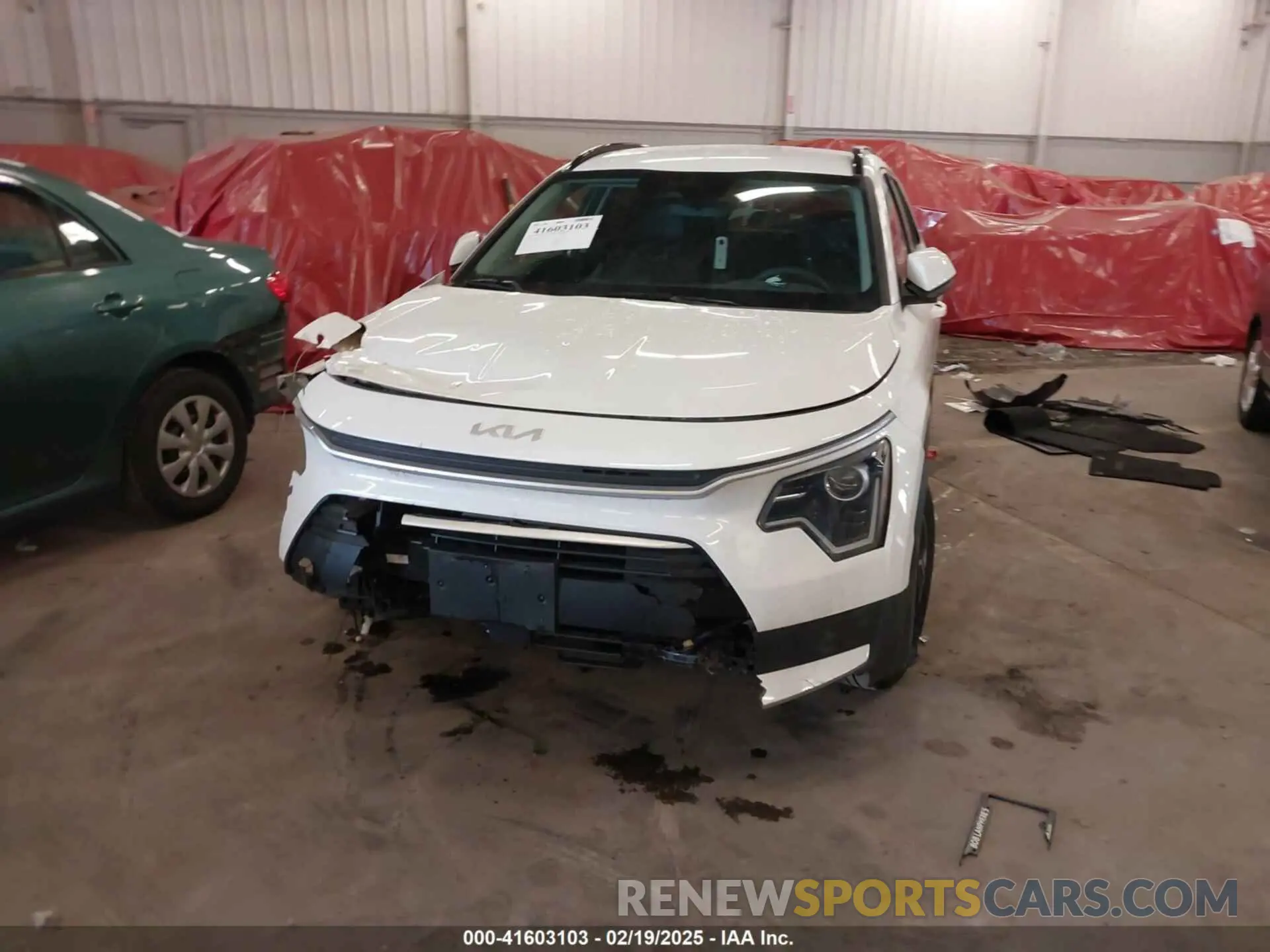13 Photograph of a damaged car KNDCR3LE8R5127624 KIA NIRO 2024