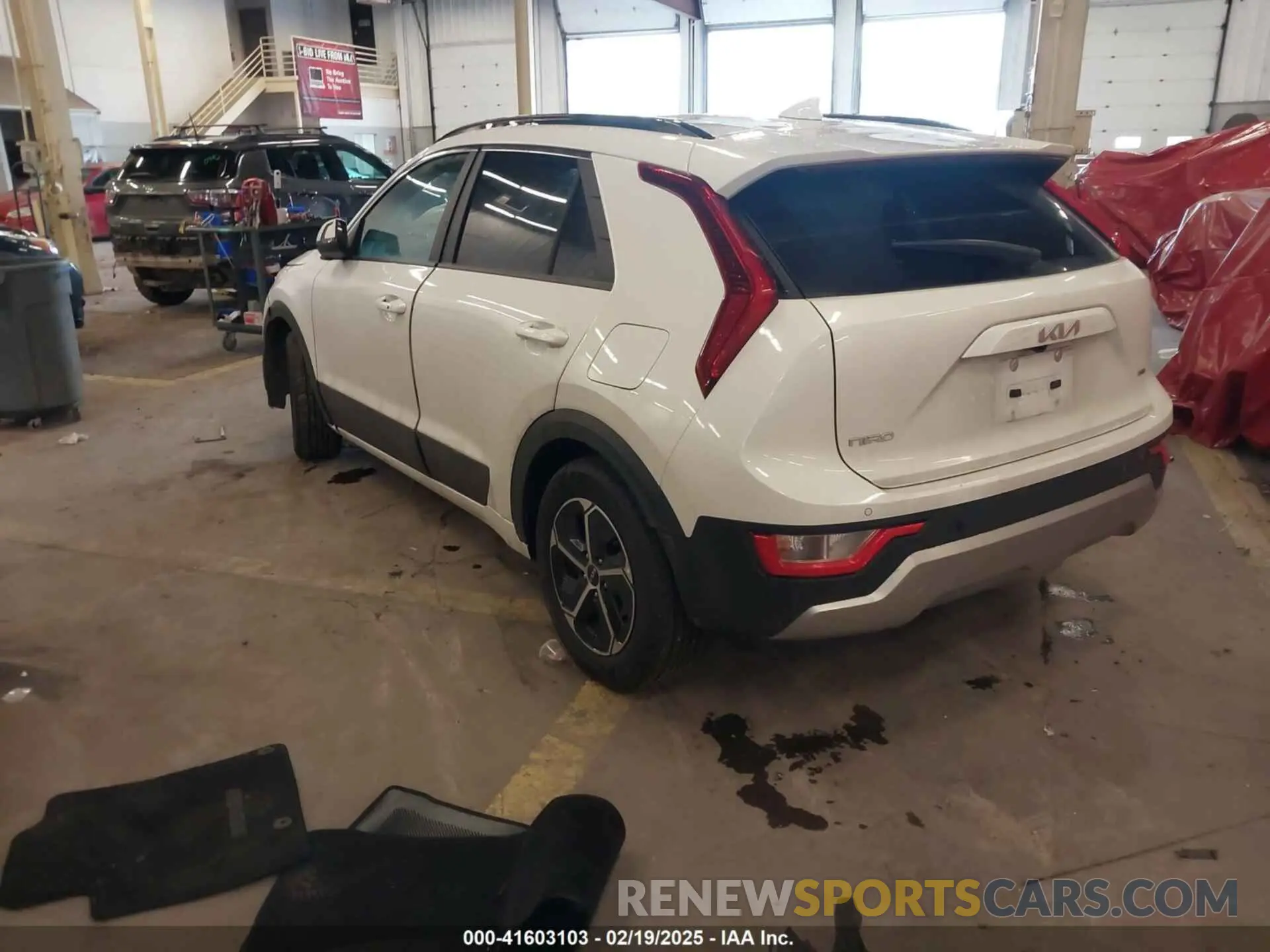 3 Photograph of a damaged car KNDCR3LE8R5127624 KIA NIRO 2024