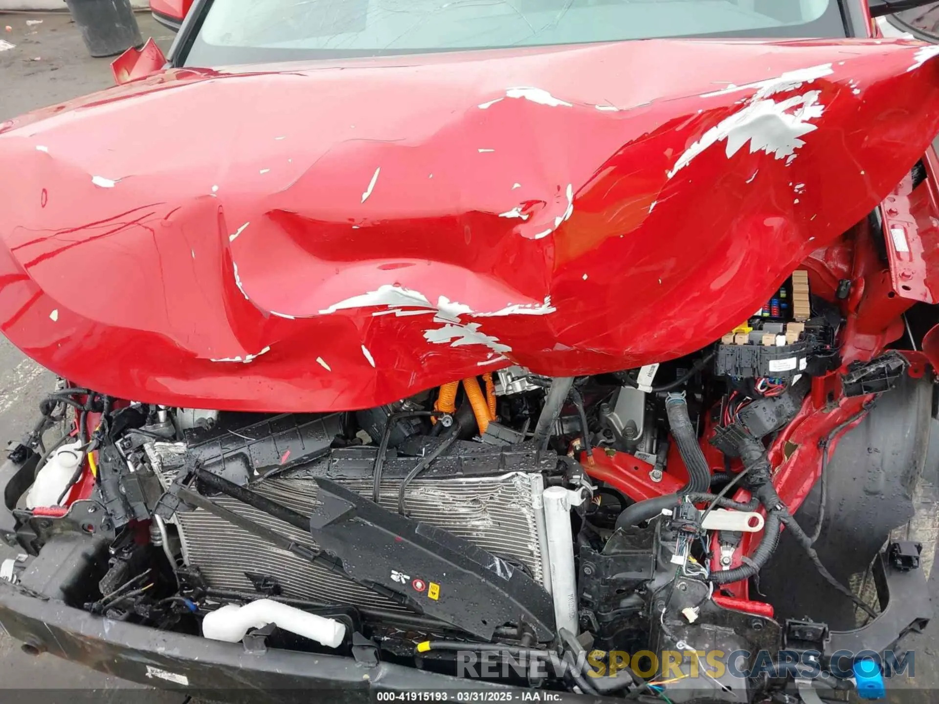 10 Photograph of a damaged car KNDCR3LE8R5146531 KIA NIRO 2024