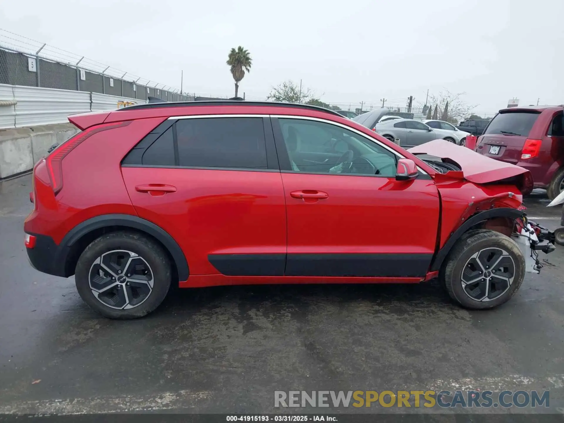 13 Photograph of a damaged car KNDCR3LE8R5146531 KIA NIRO 2024
