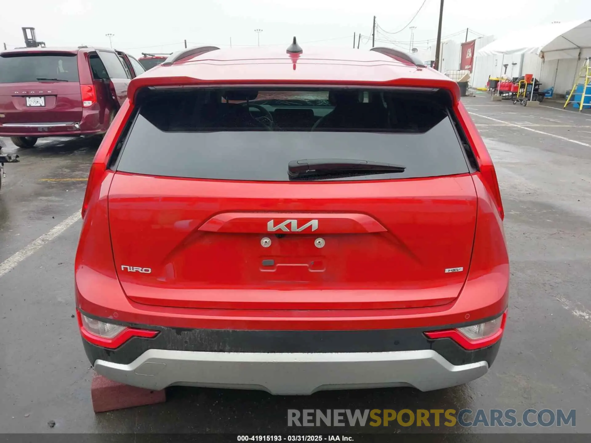 16 Photograph of a damaged car KNDCR3LE8R5146531 KIA NIRO 2024