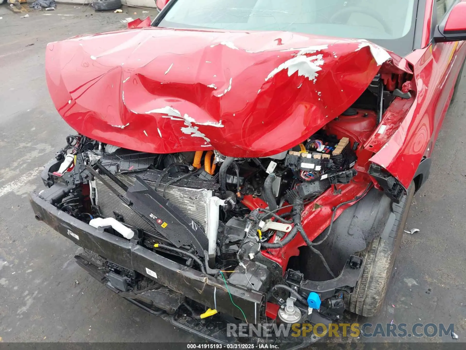 6 Photograph of a damaged car KNDCR3LE8R5146531 KIA NIRO 2024