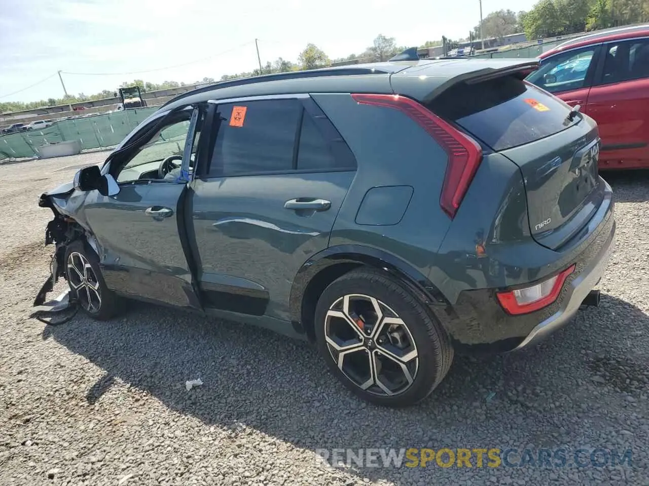 2 Photograph of a damaged car KNDCR3LE9R5188111 KIA NIRO 2024