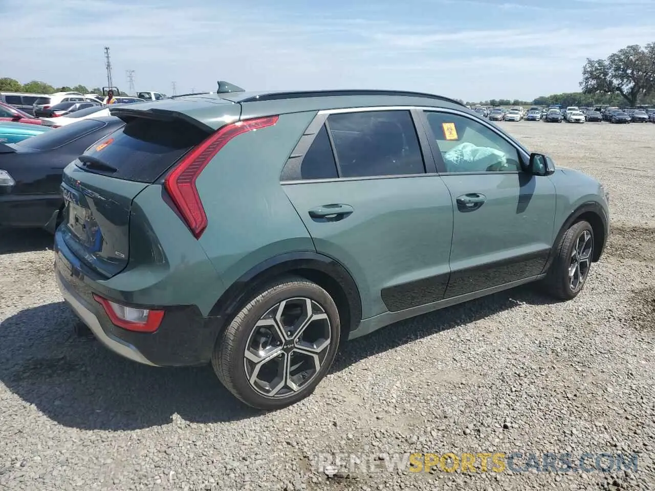 3 Photograph of a damaged car KNDCR3LE9R5188111 KIA NIRO 2024